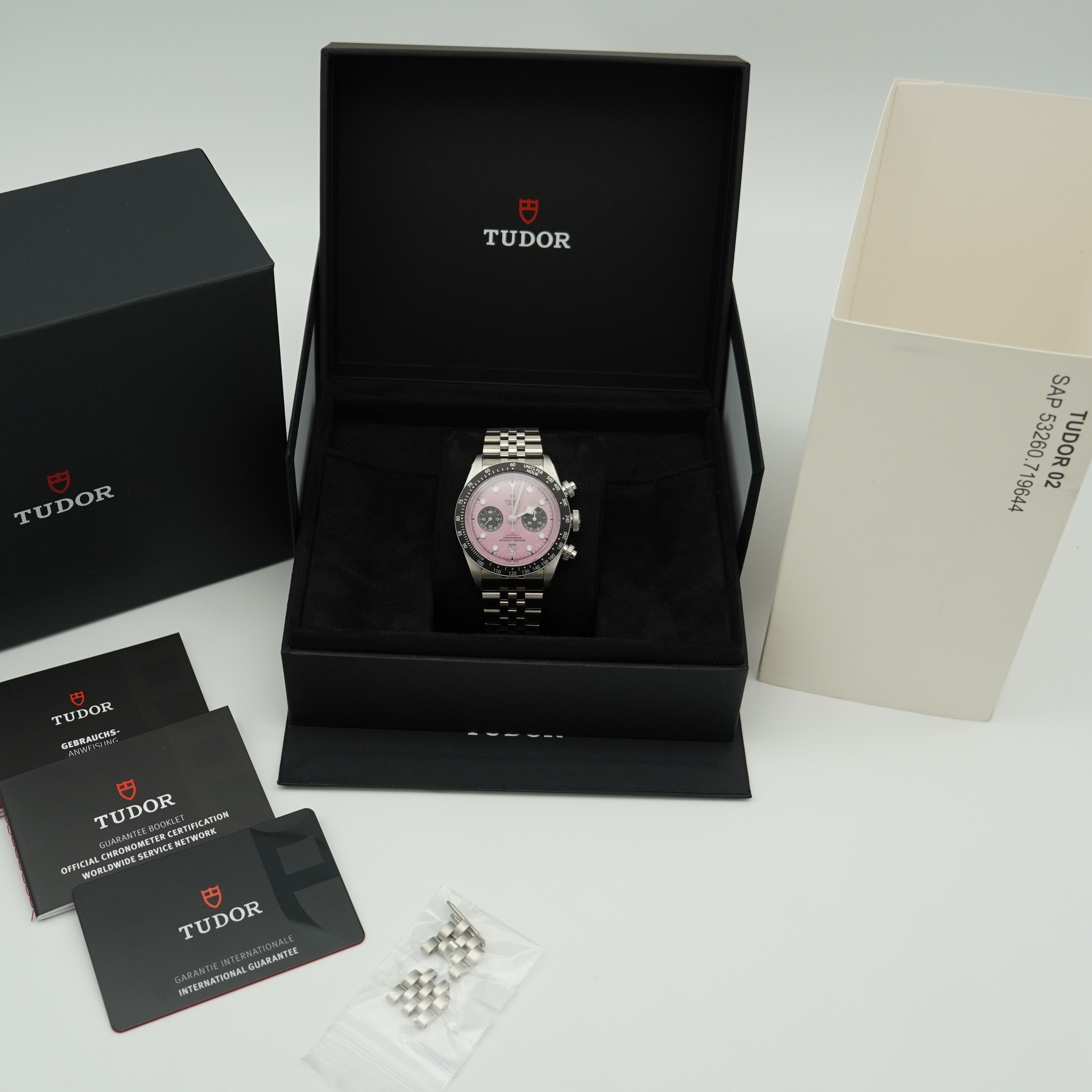 Tudor Black Bay Chrono Miami Pink