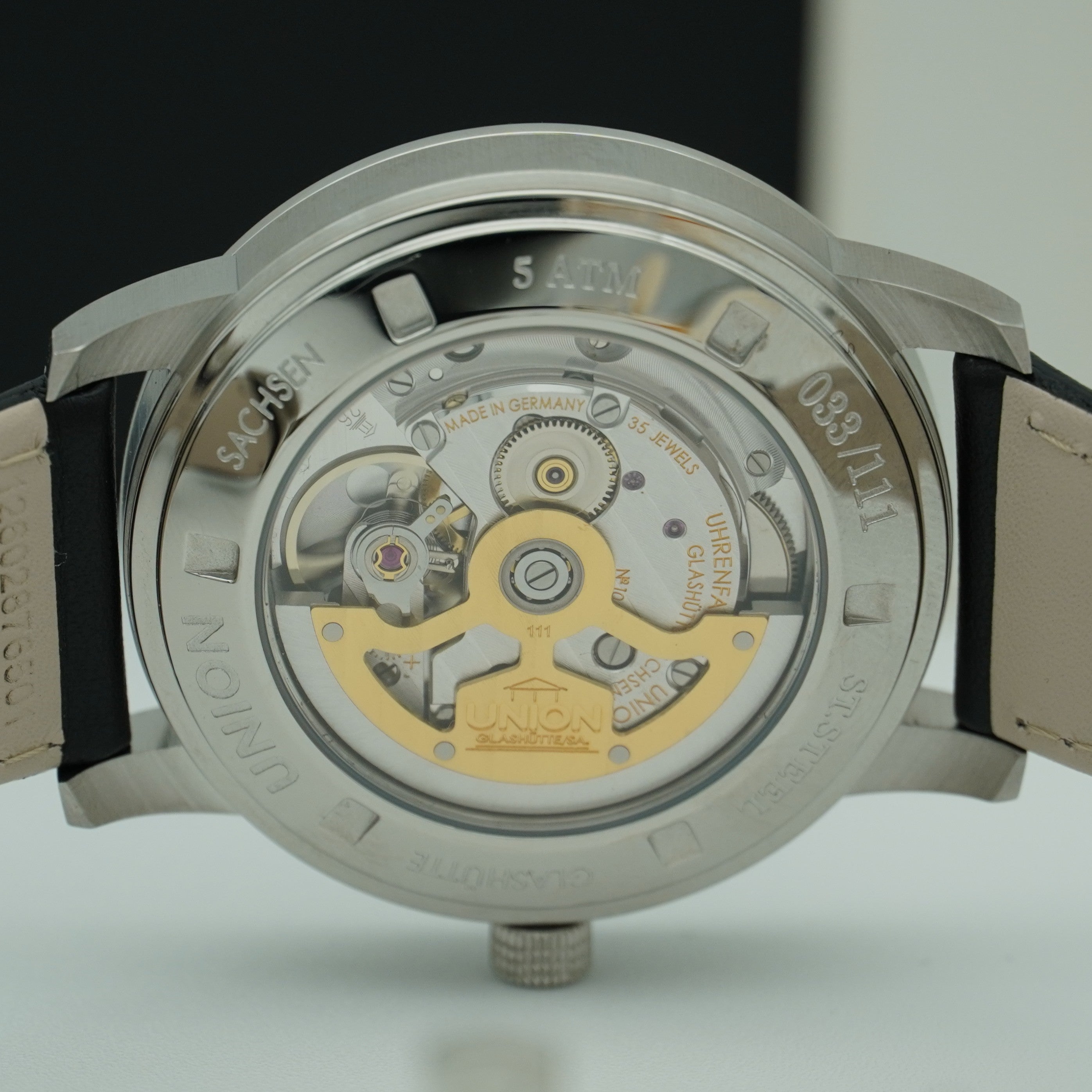 Union Glashütte Zeigerdatum 33/111