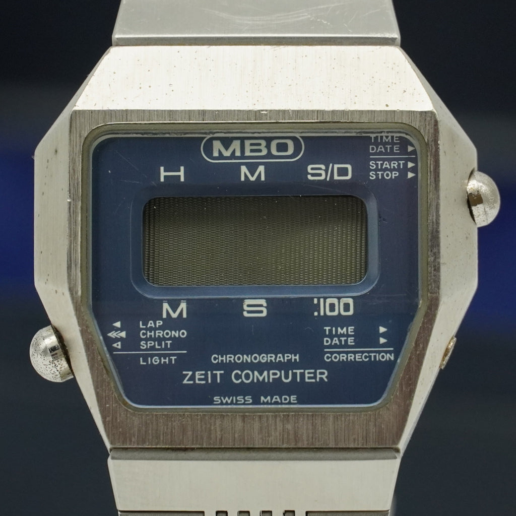MBO München „Zeit Computer“ LCD-Chronograph