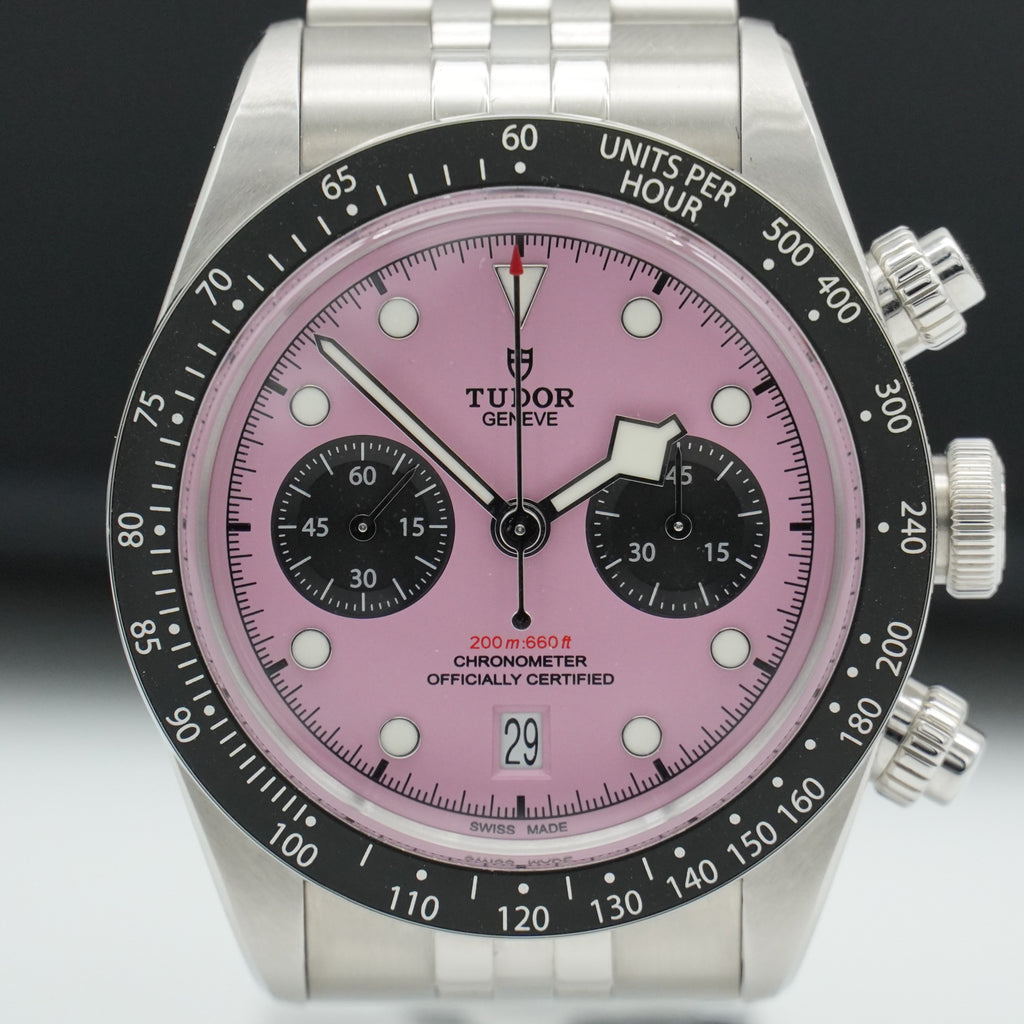 Tudor Black Bay Chrono Miami Pink