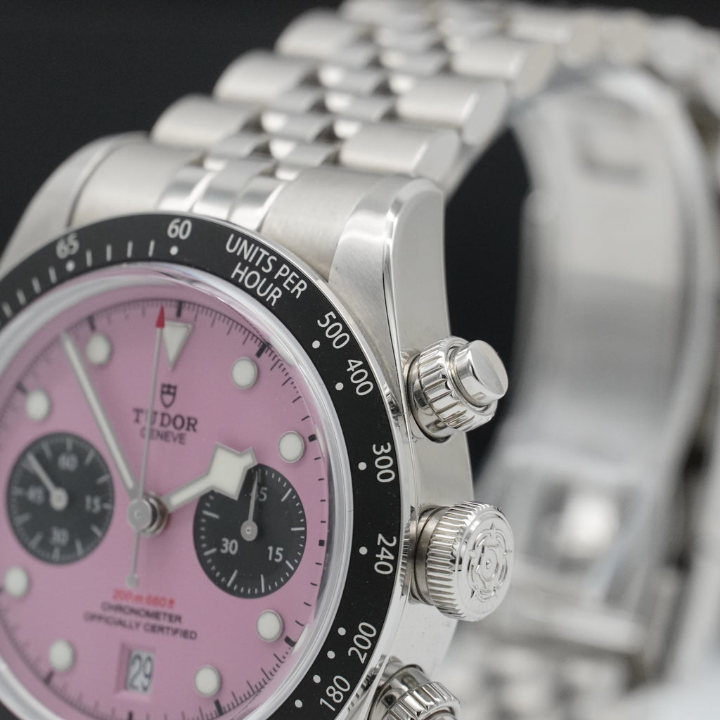 Tudor Black Bay Chrono Miami Pink