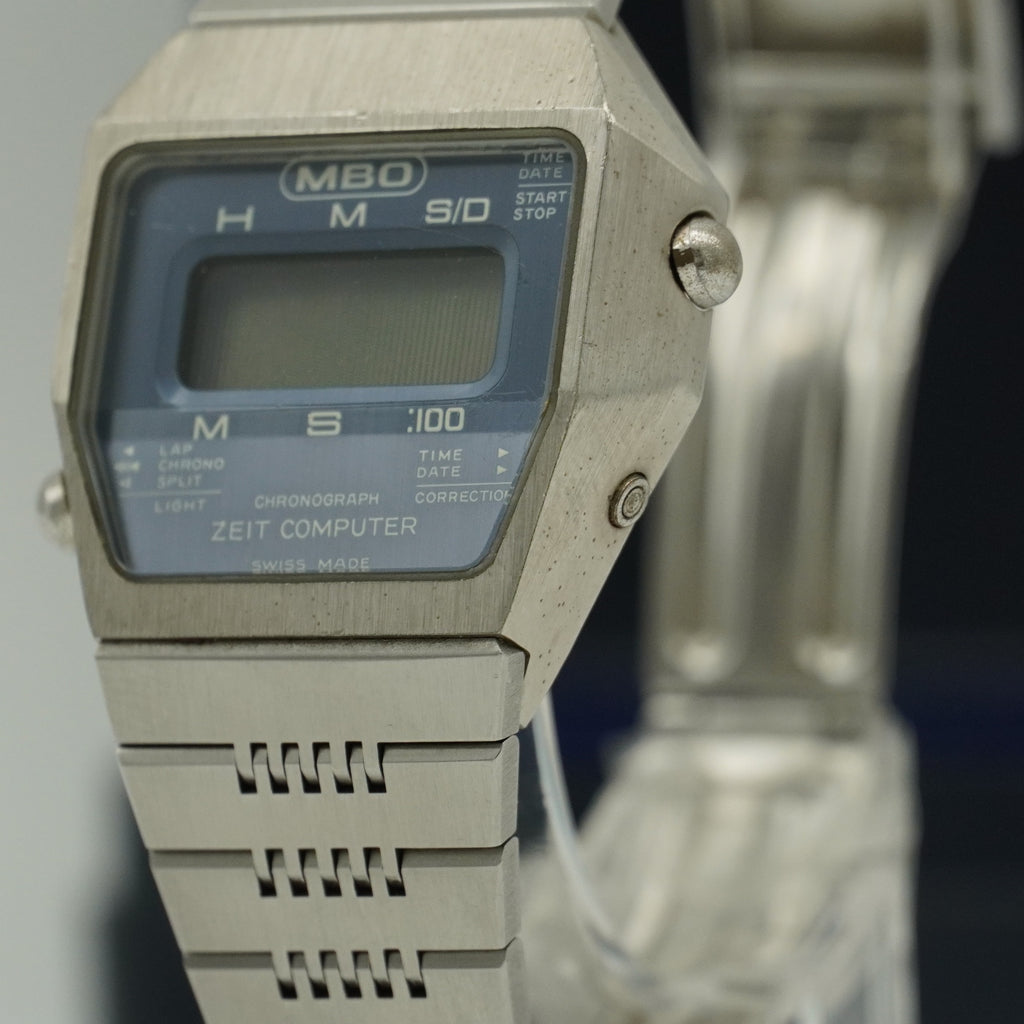 MBO München „Zeit Computer“ LCD-Chronograph