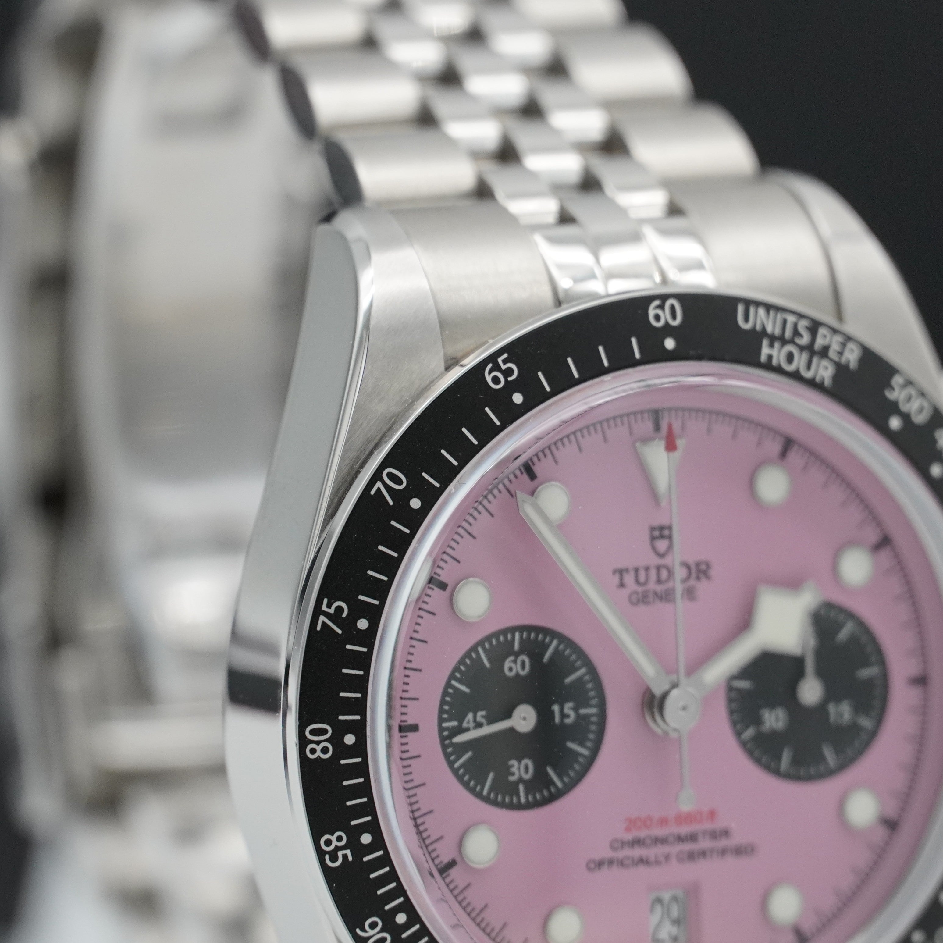 Tudor Black Bay Chrono Miami Pink
