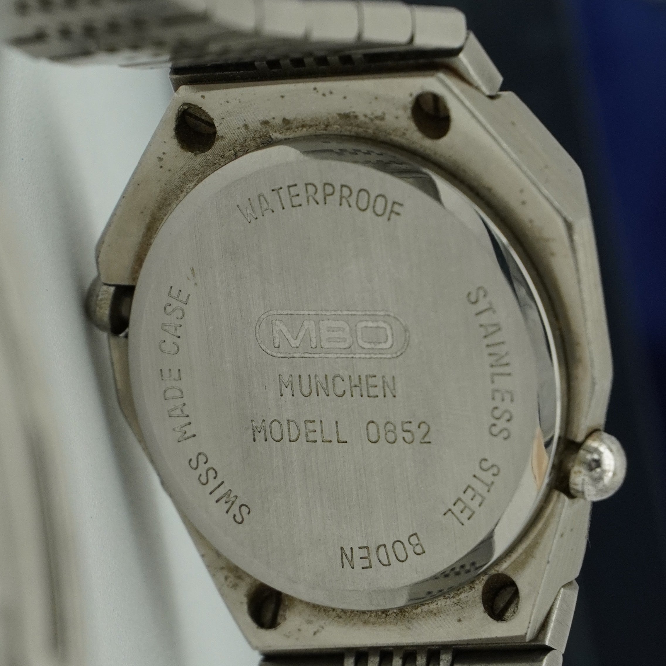 MBO München „Zeit Computer“ LCD-Chronograph