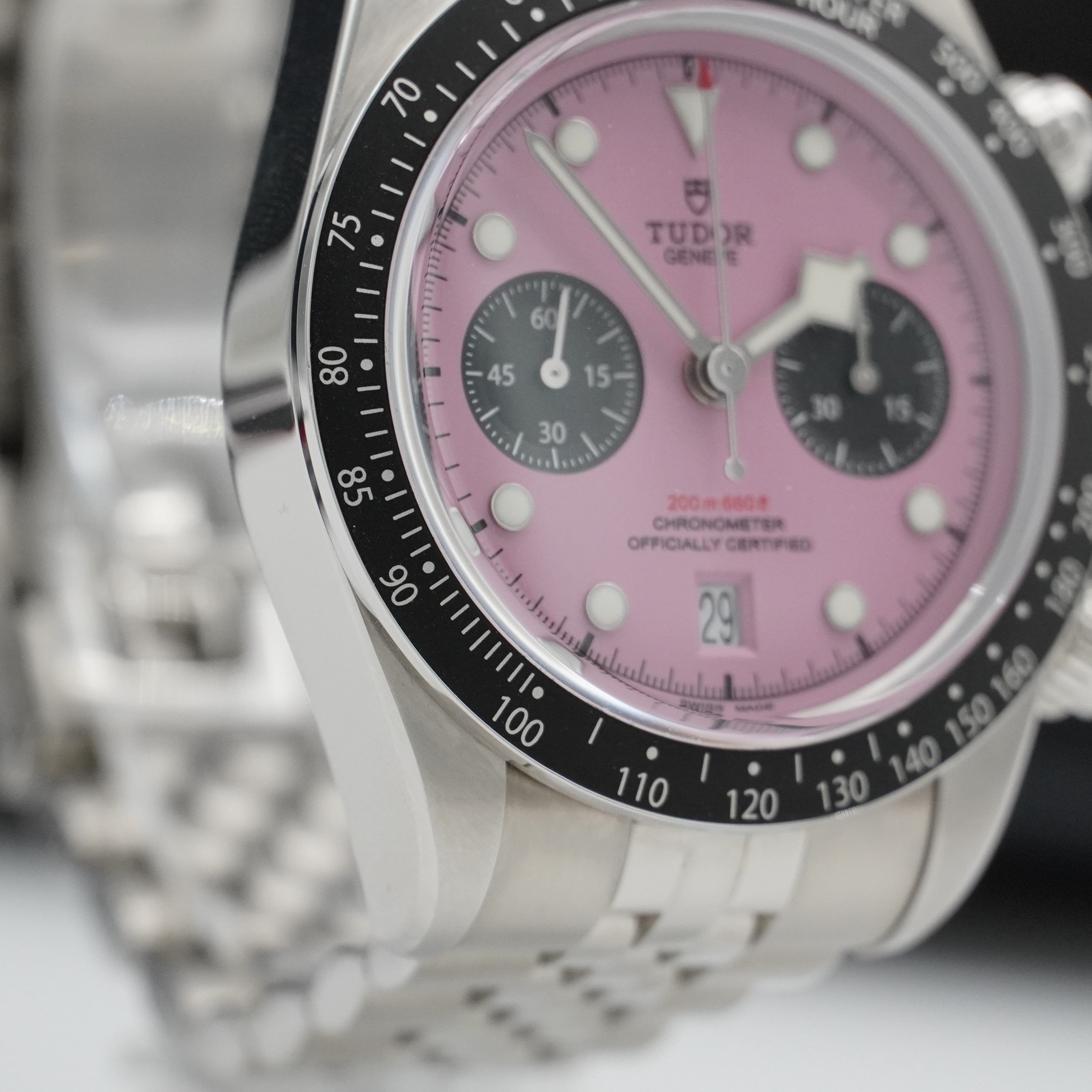 Tudor Black Bay Chrono Miami Pink