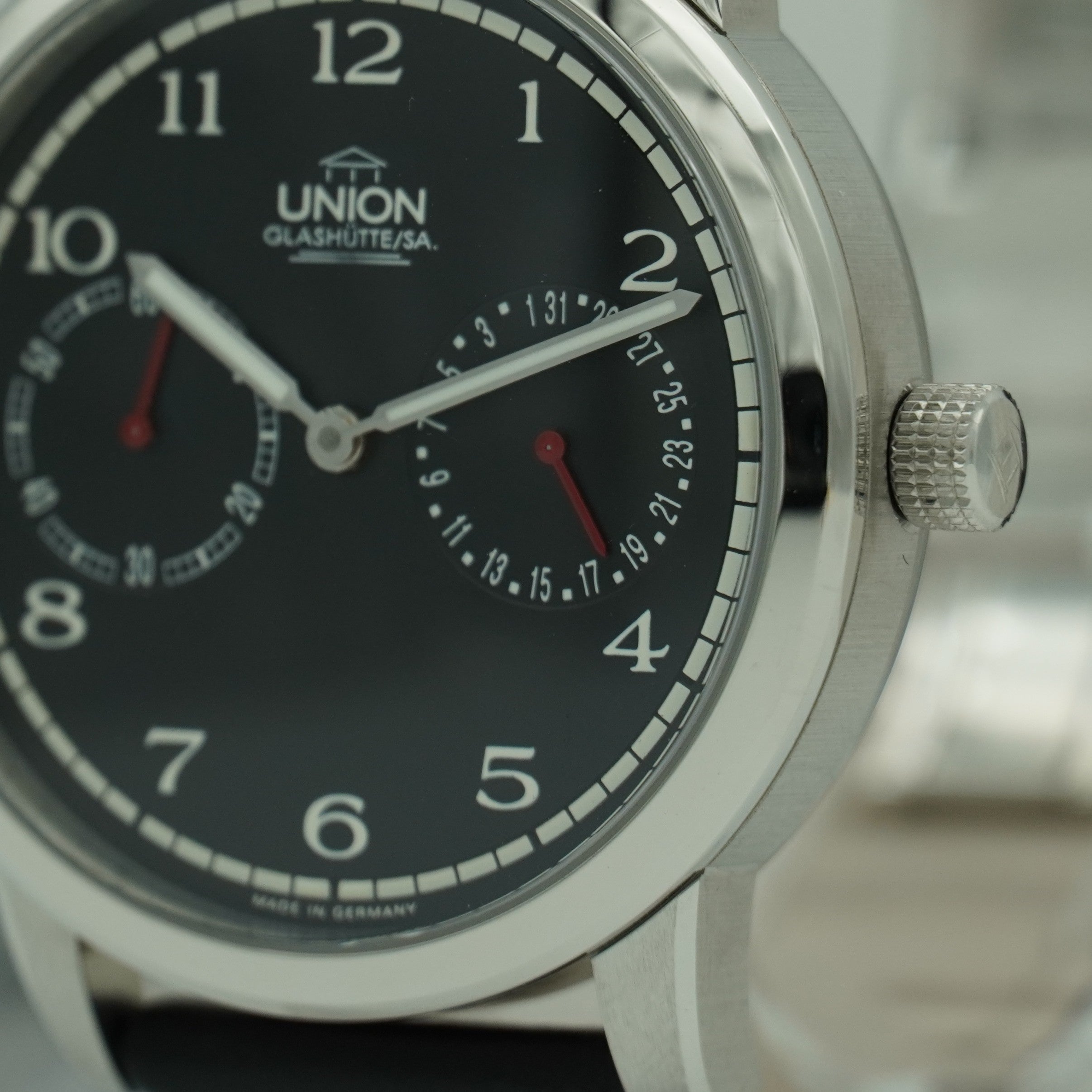 Union Glashütte Zeigerdatum 33/111