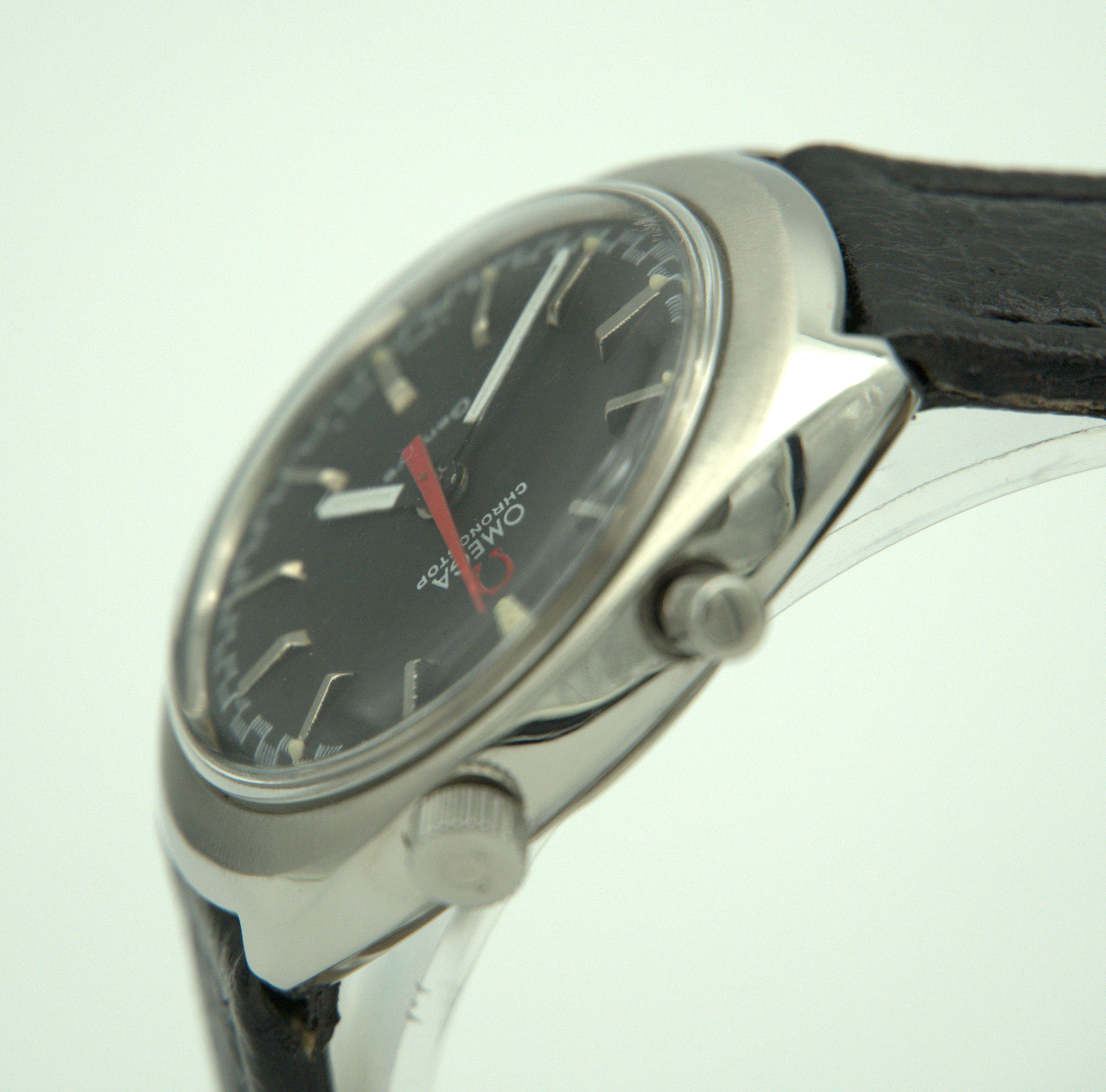 Vintage Omega Chronostop Driver Chronograph / 90 Grad Zifferblatt