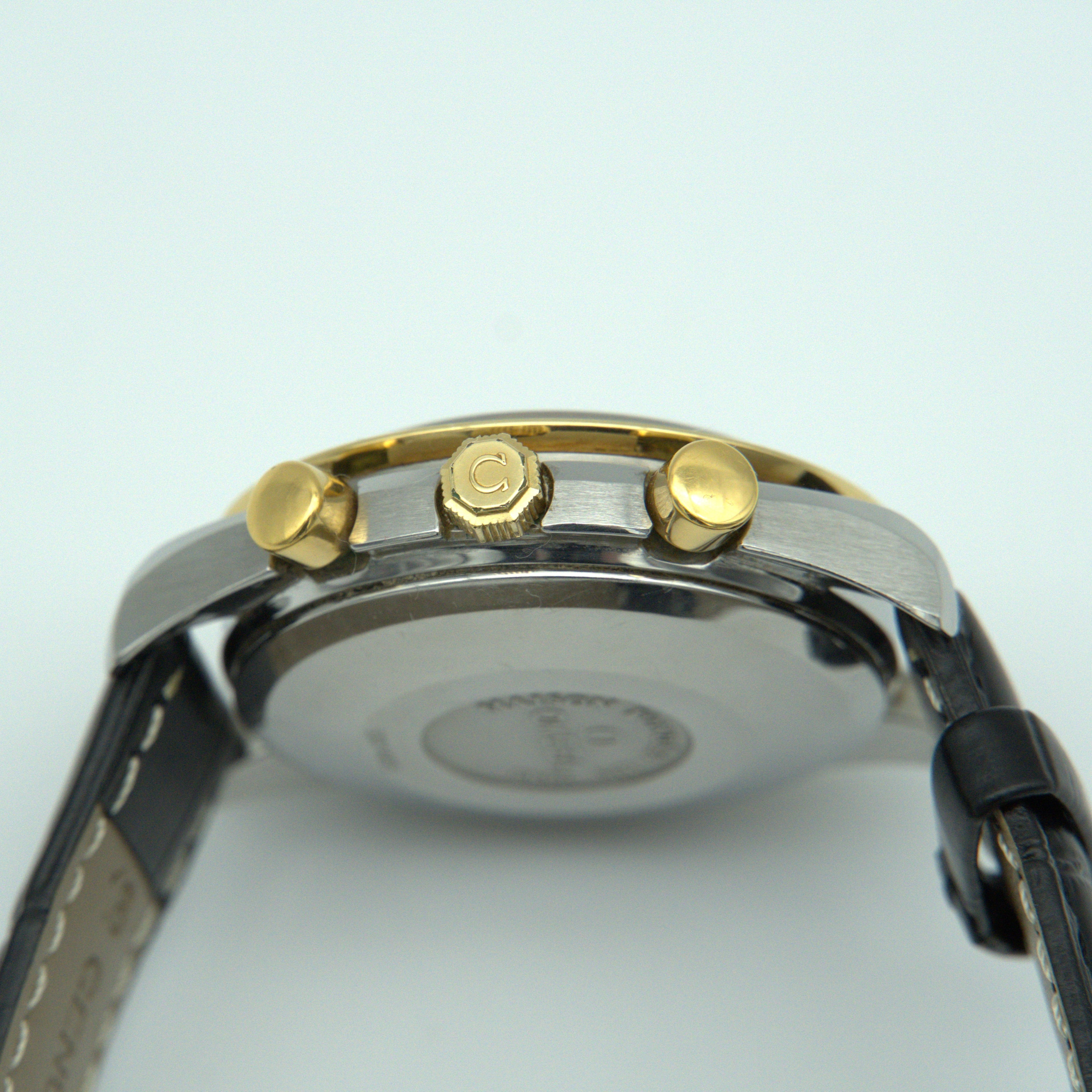 Omega Speedmaster Automatik Mondphase Stahl/Gold