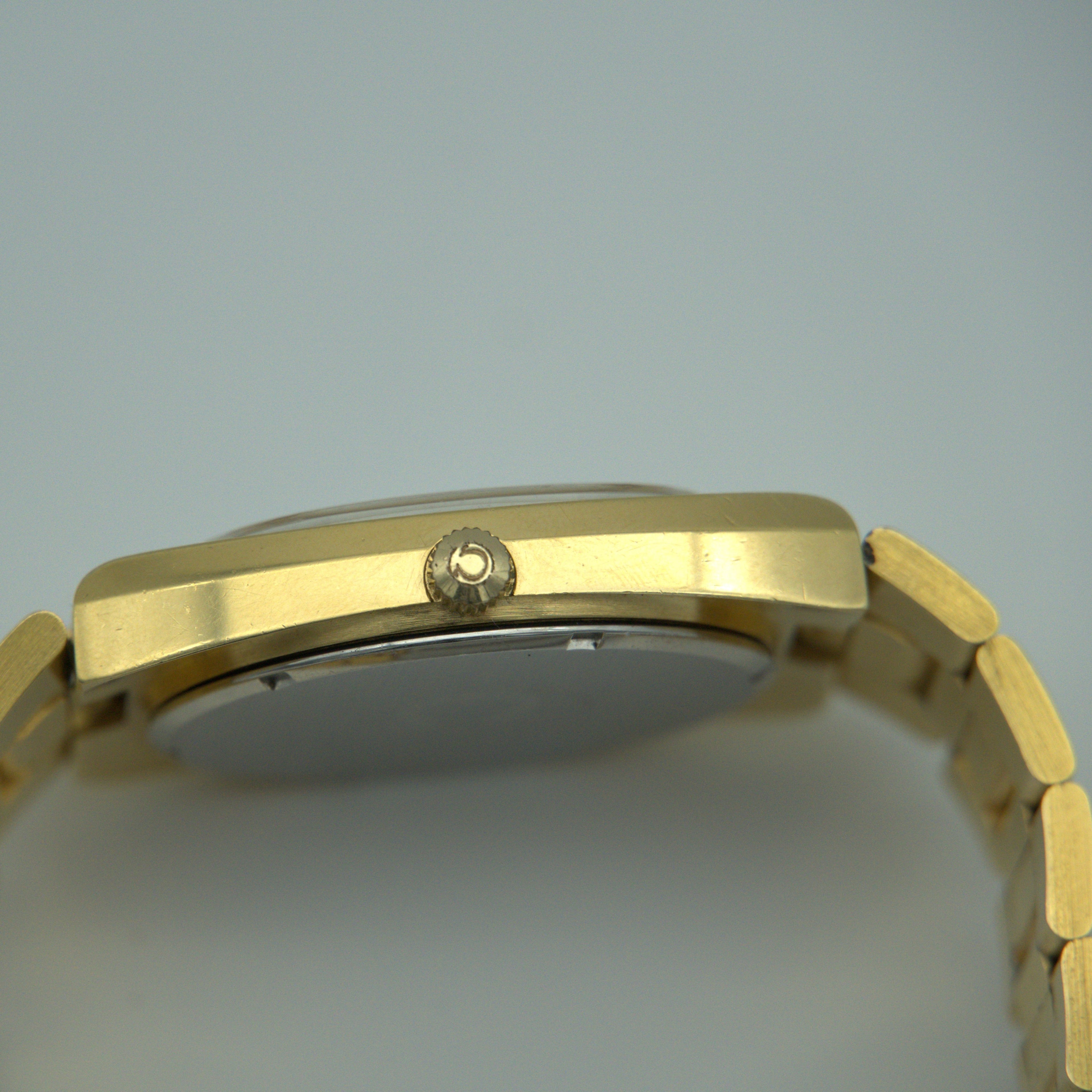 Vintage Omega Genève Gold 36mm 1970er