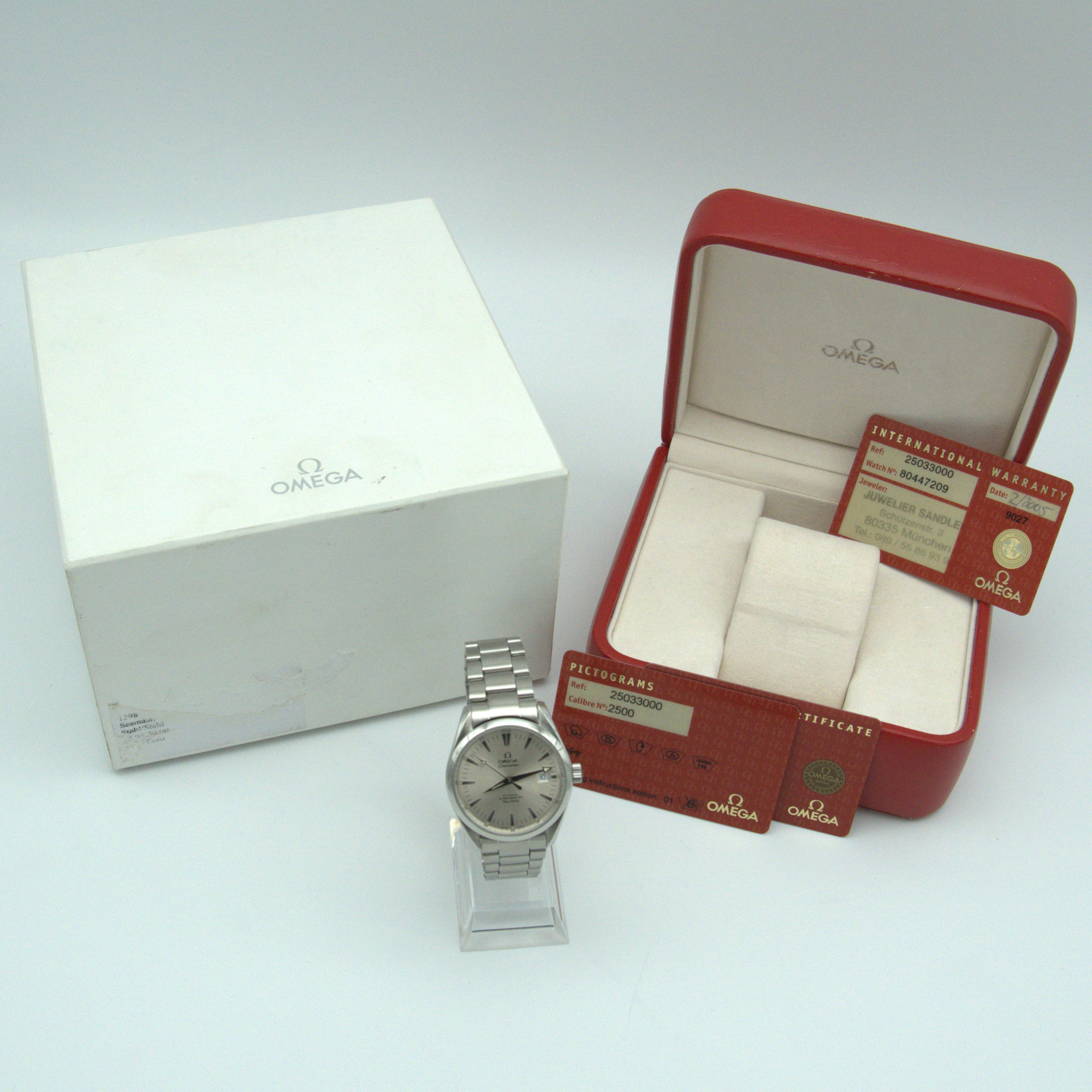 Omega Seamaster Aqua Terra Co-axial