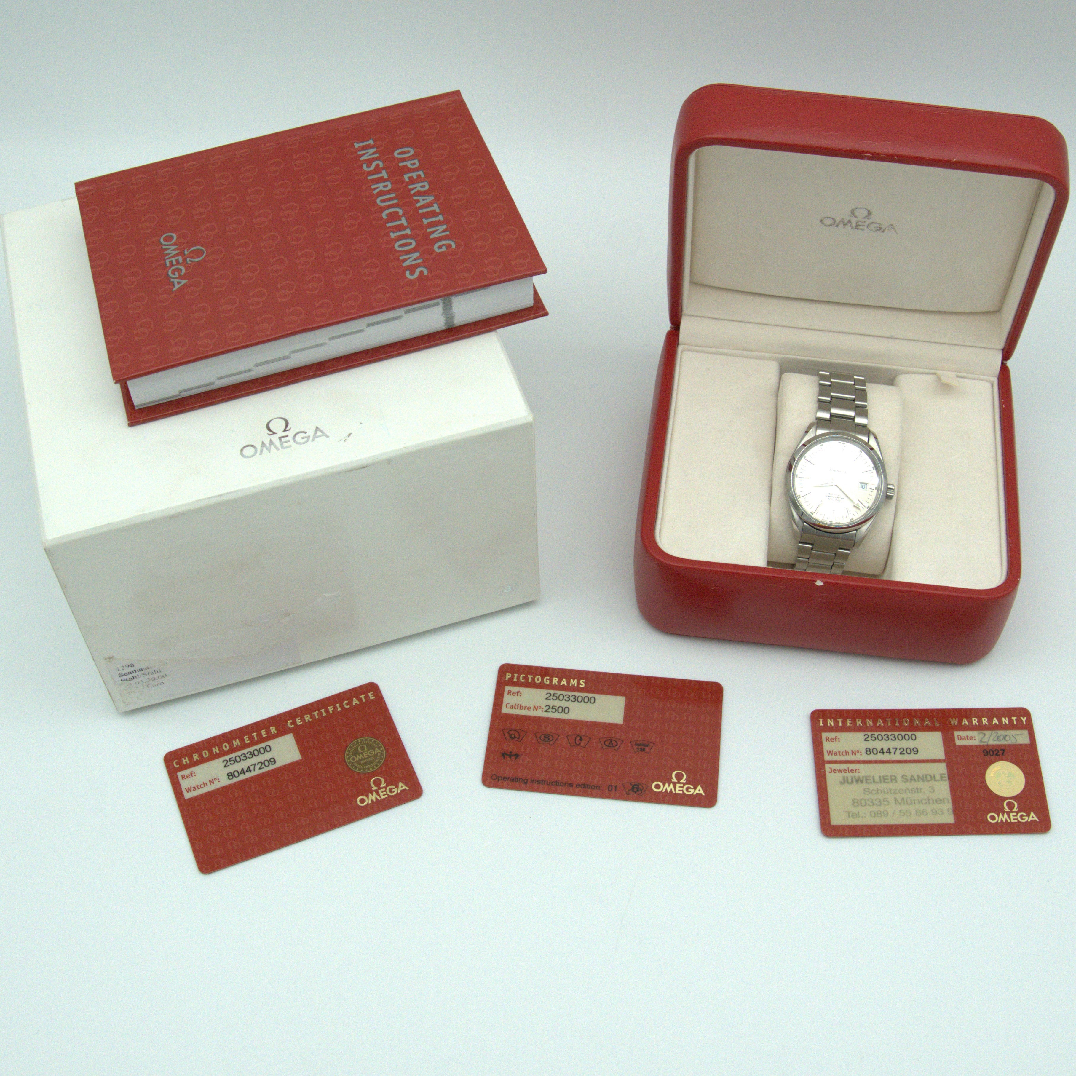Omega Seamaster Aqua Terra Co-axial