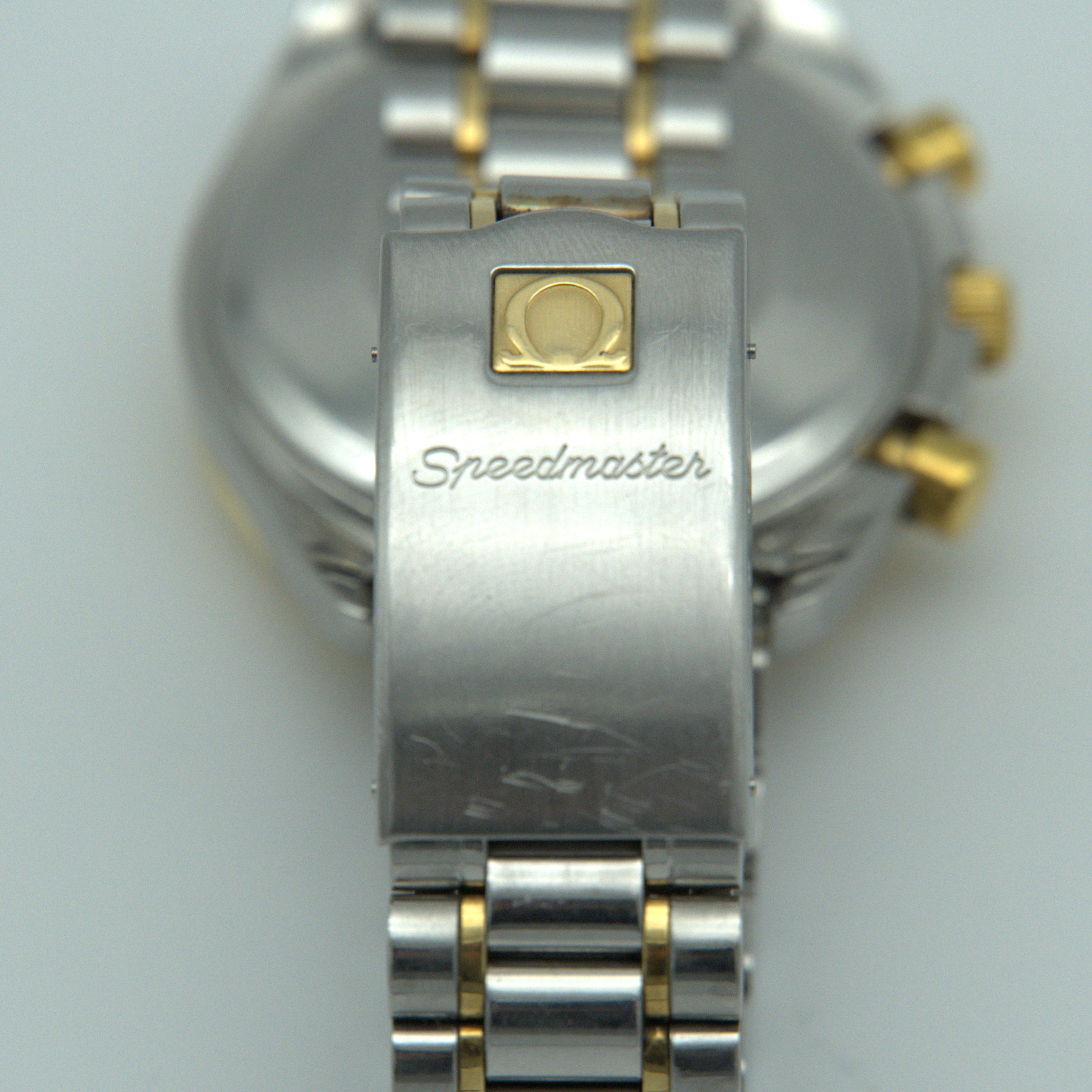 Omega Speedmaster Automatik Datum Stahl/Gold