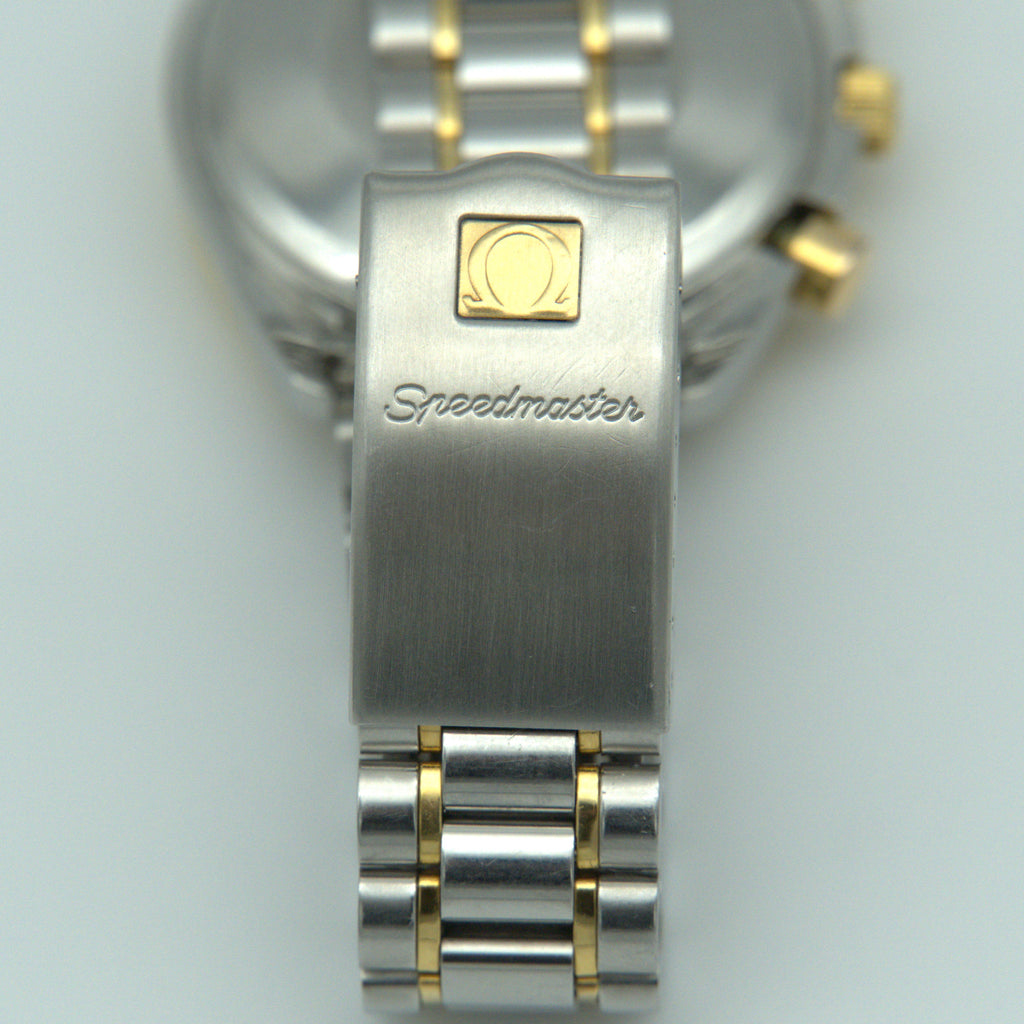 Omega Speedmaster Automatik Datum Stahl/Gold