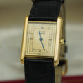 Vintage Cartier Tank Vermeil 23mm x 30mm