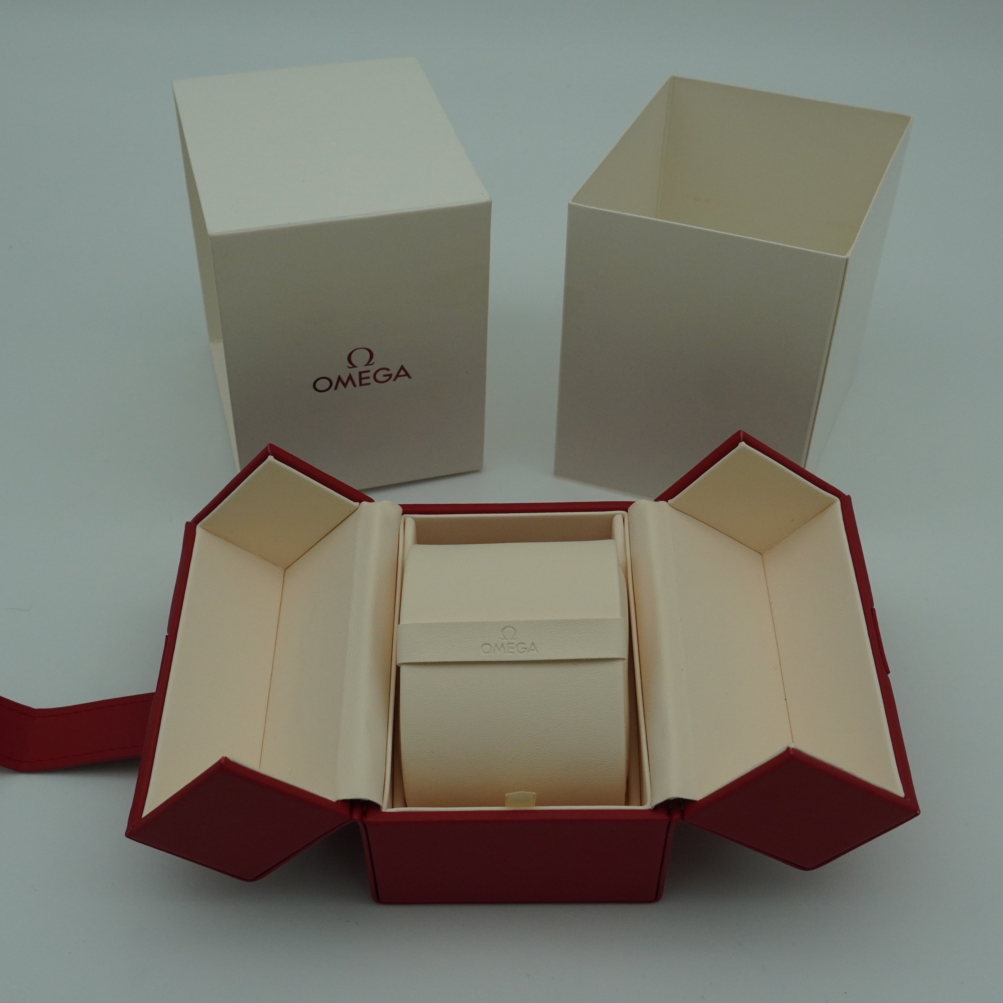 Omega Reisebox Neu mit Karton