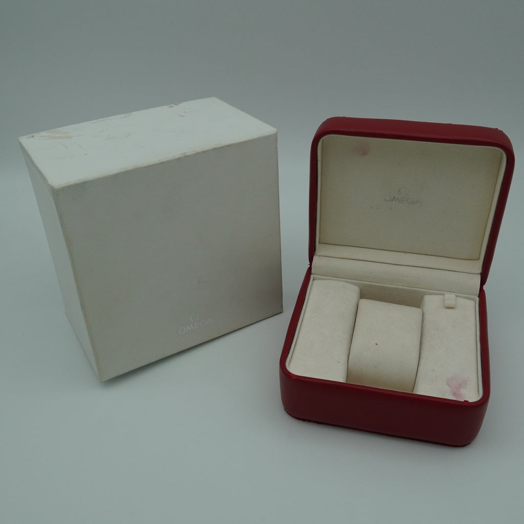 Vintage Omega Box mit Karton