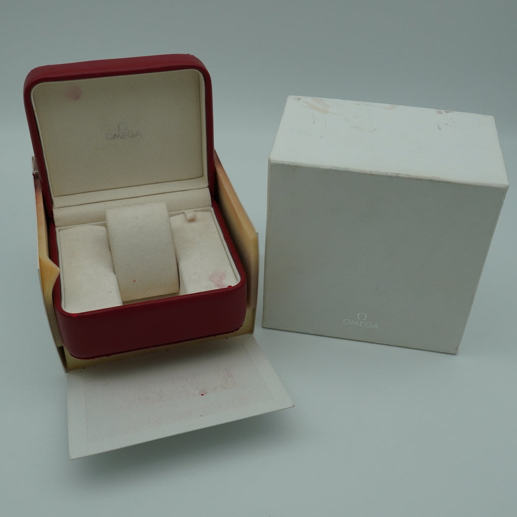 Vintage Omega Box mit Karton