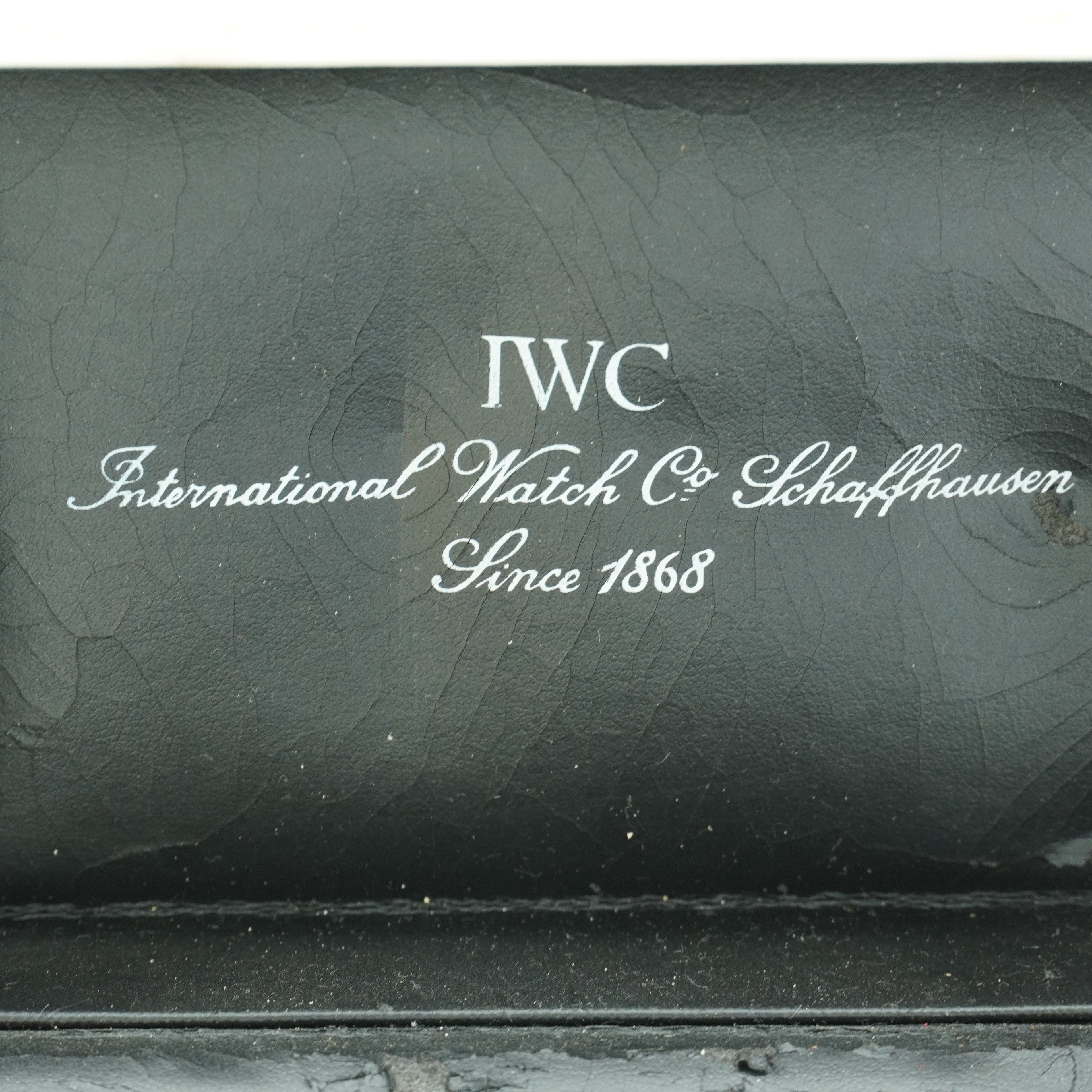 Vintage IWC Uhrenbox