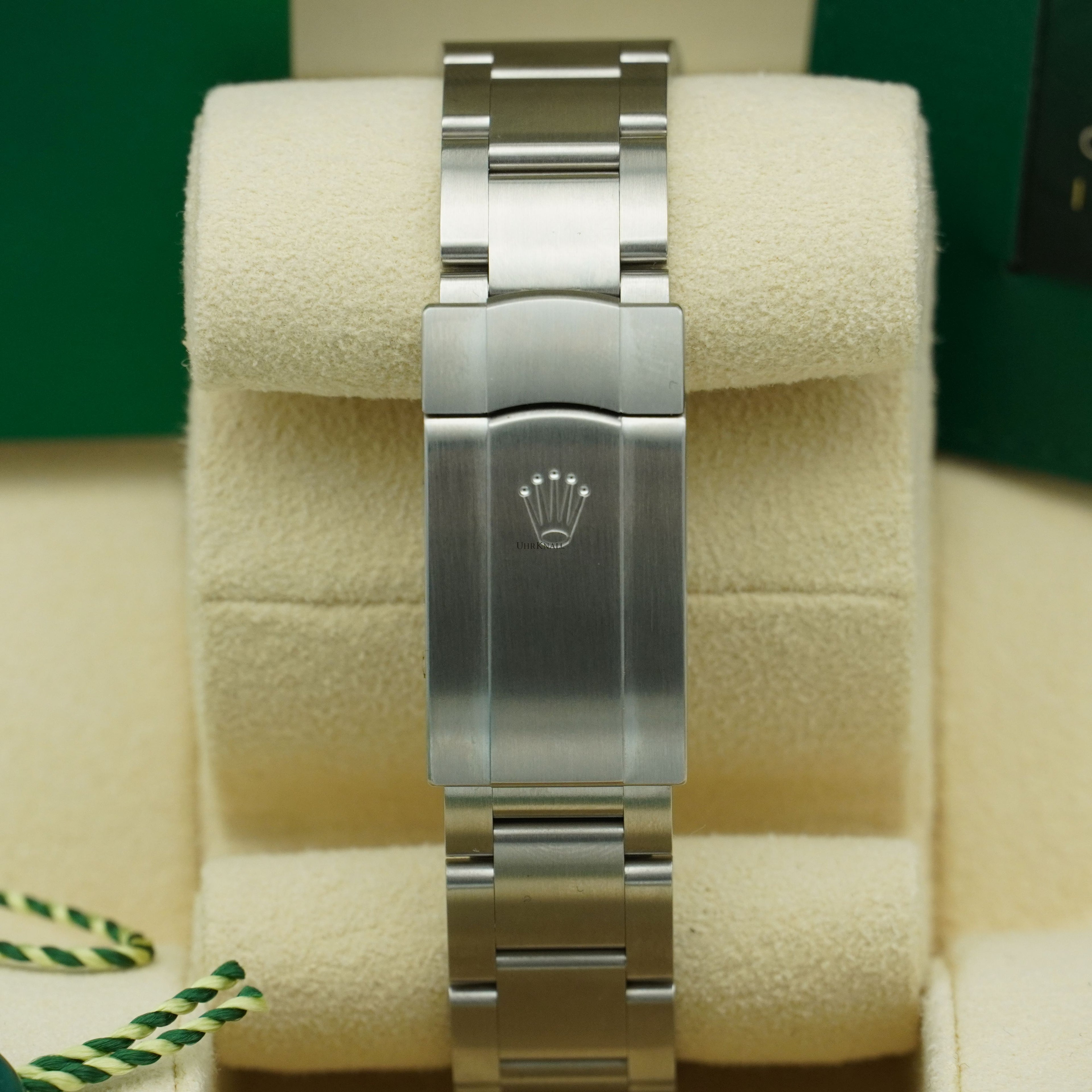 Rolex Oyster Perpetual Grün 36mm Ungetragen