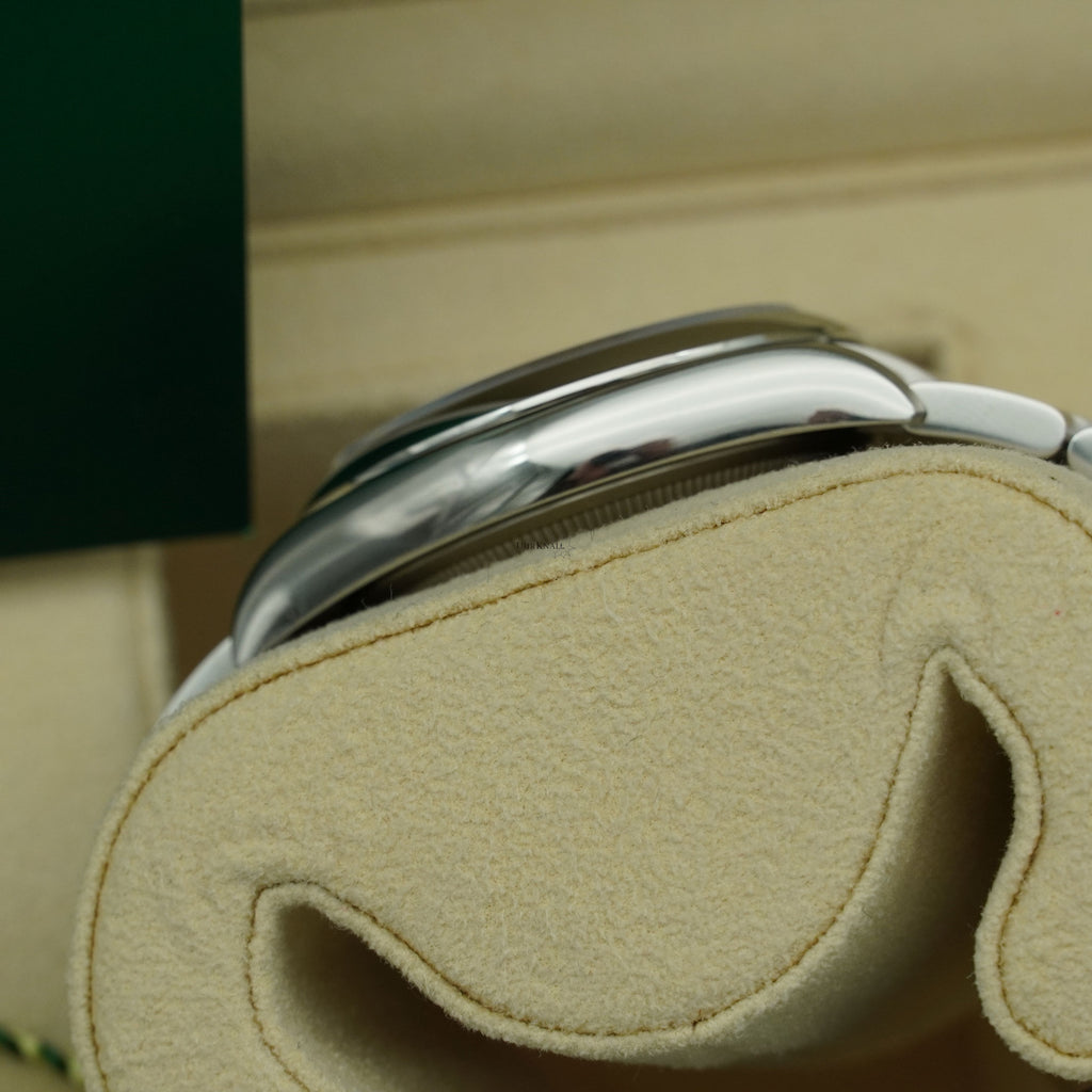 Rolex Oyster Perpetual Grün 36mm Ungetragen