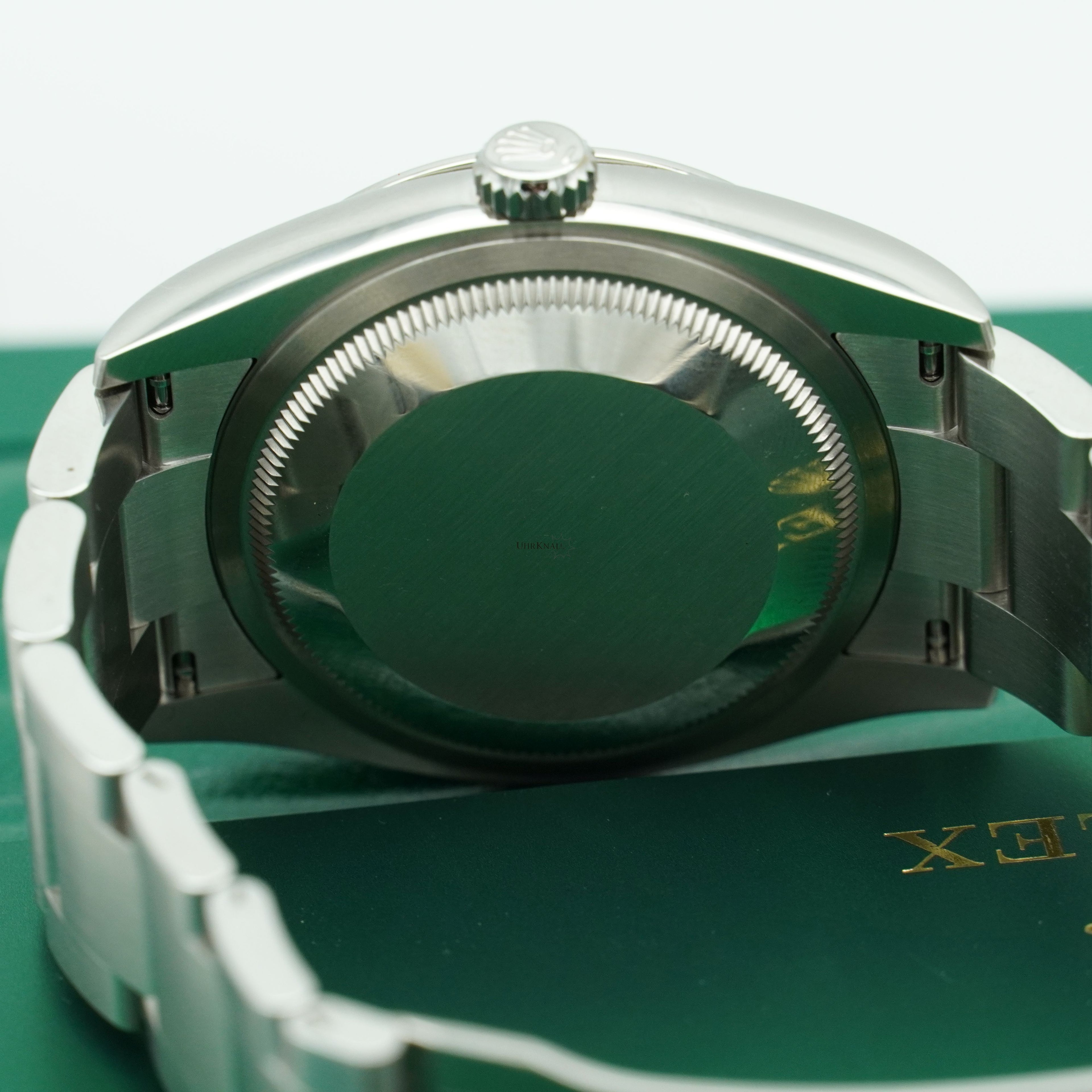 Rolex Oyster Perpetual Grün 36mm Ungetragen