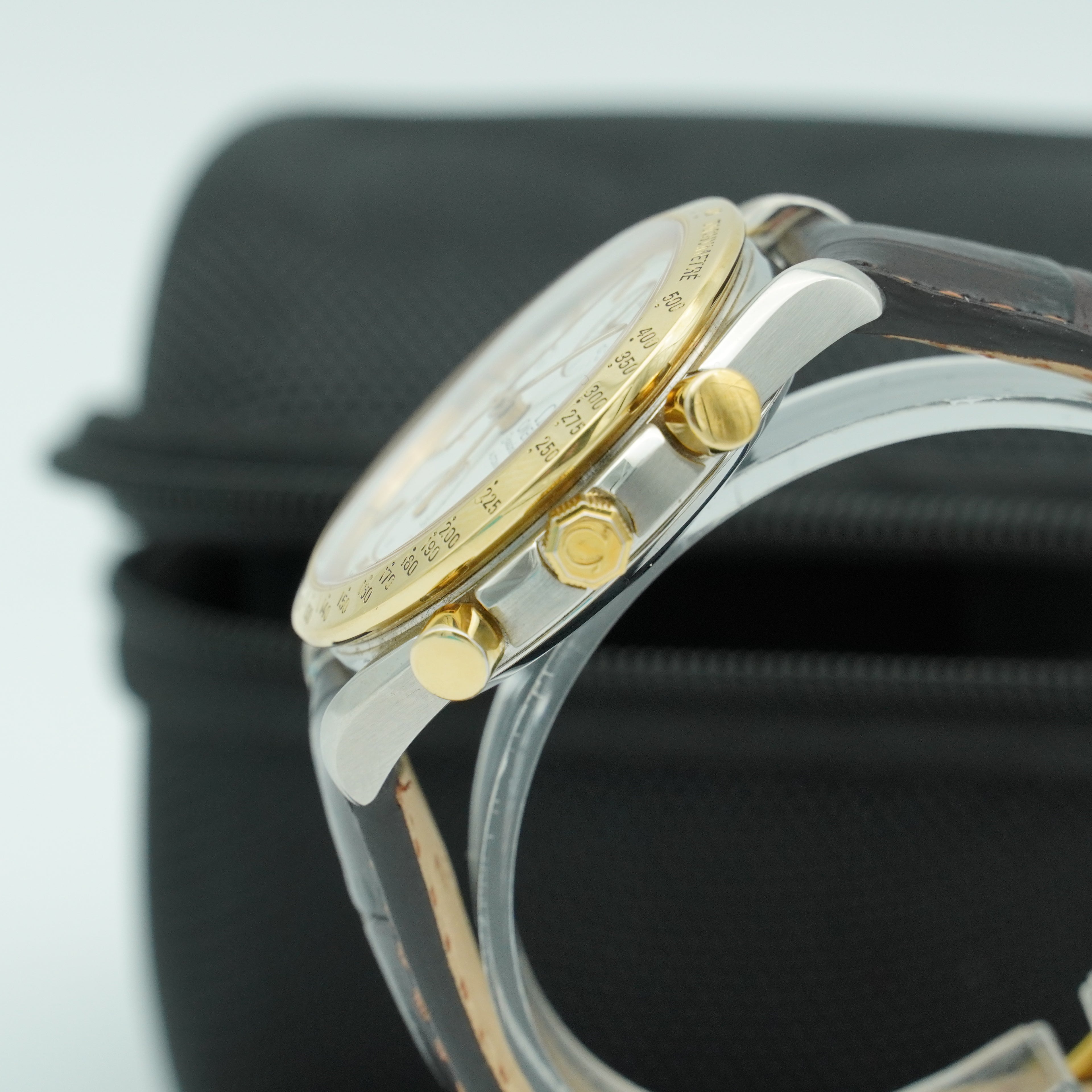 Omega Speedmaster Automatik Datum Stahl/Gold