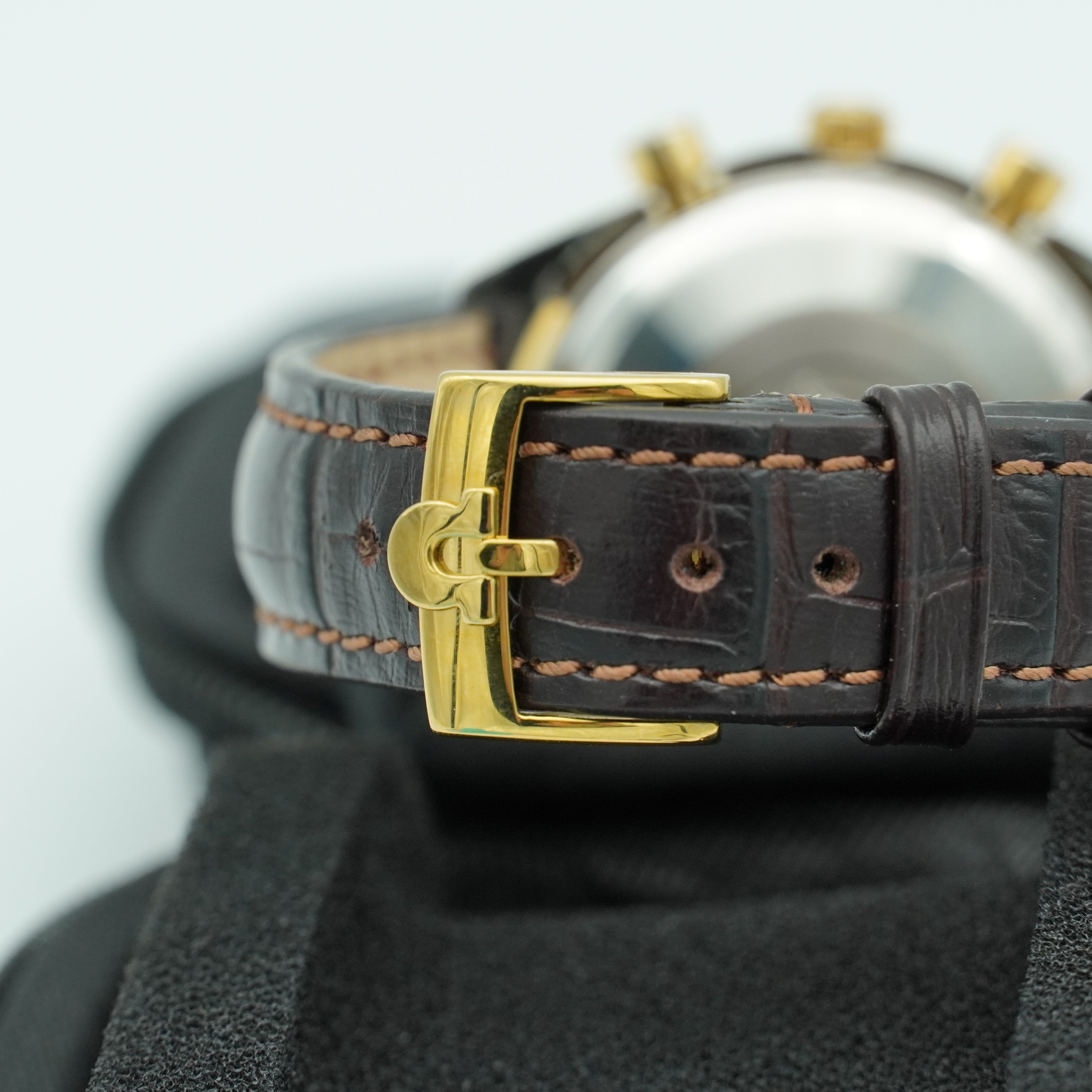 Omega Speedmaster Automatik Datum Stahl/Gold