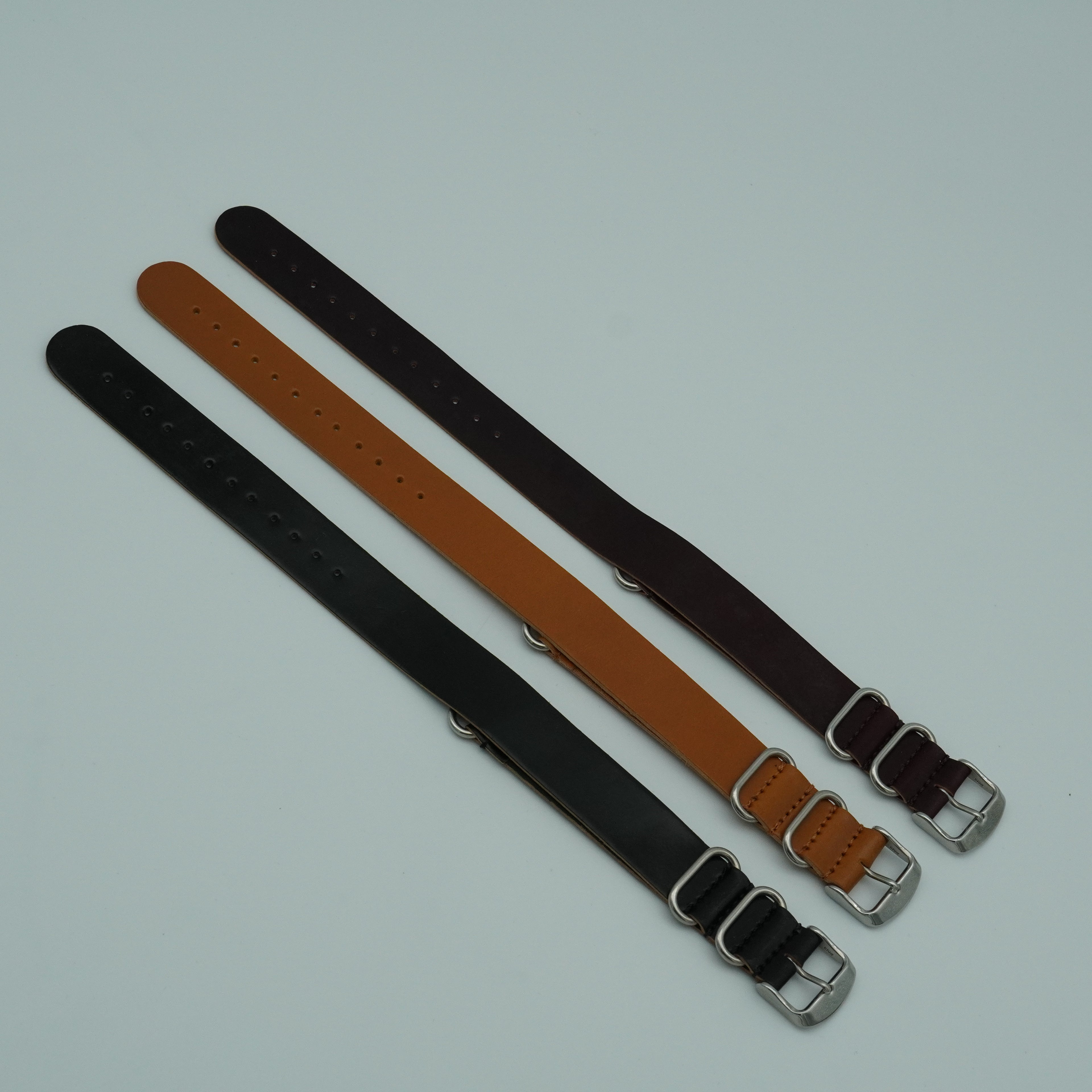 Shell Cordovan Lederband