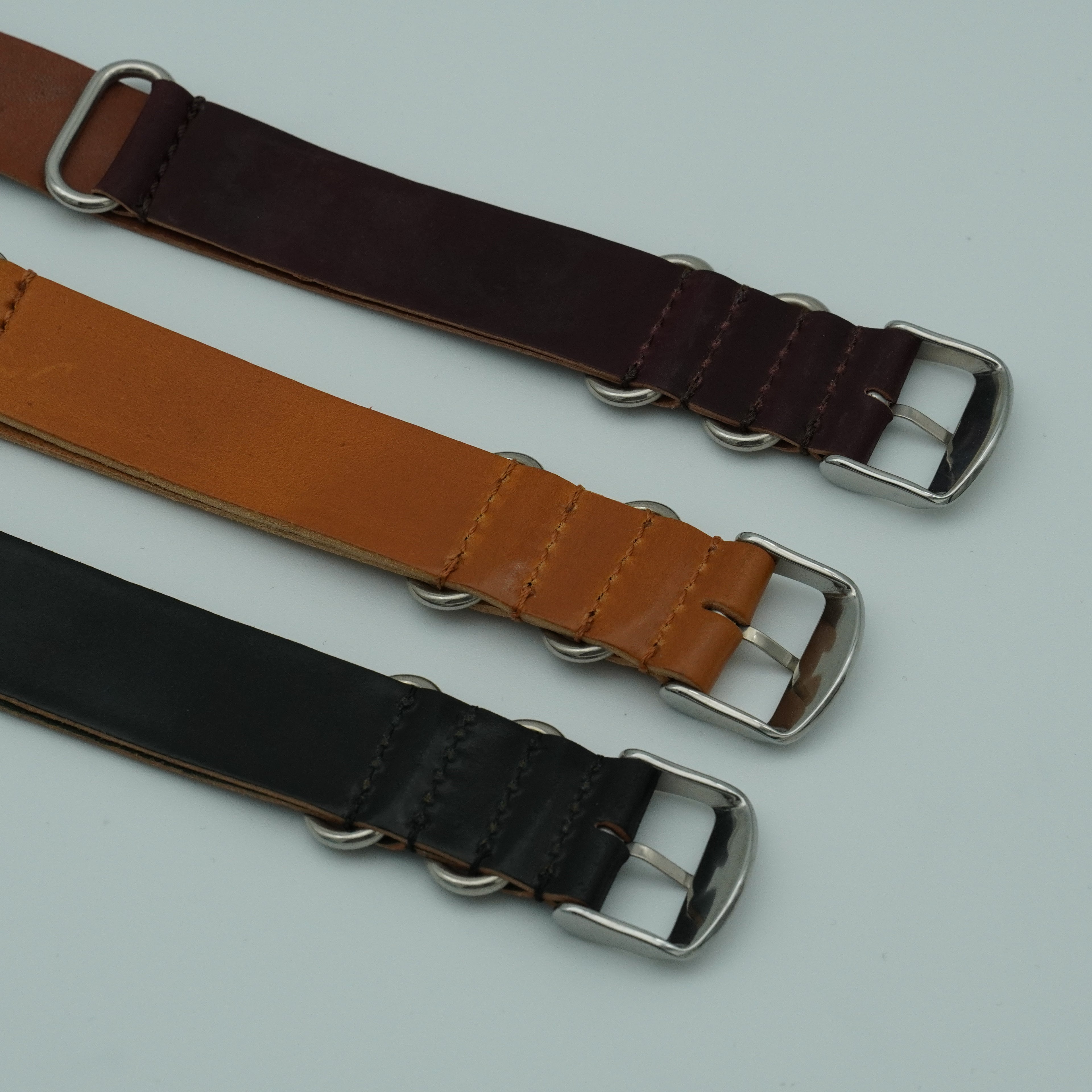 Shell Cordovan Lederband