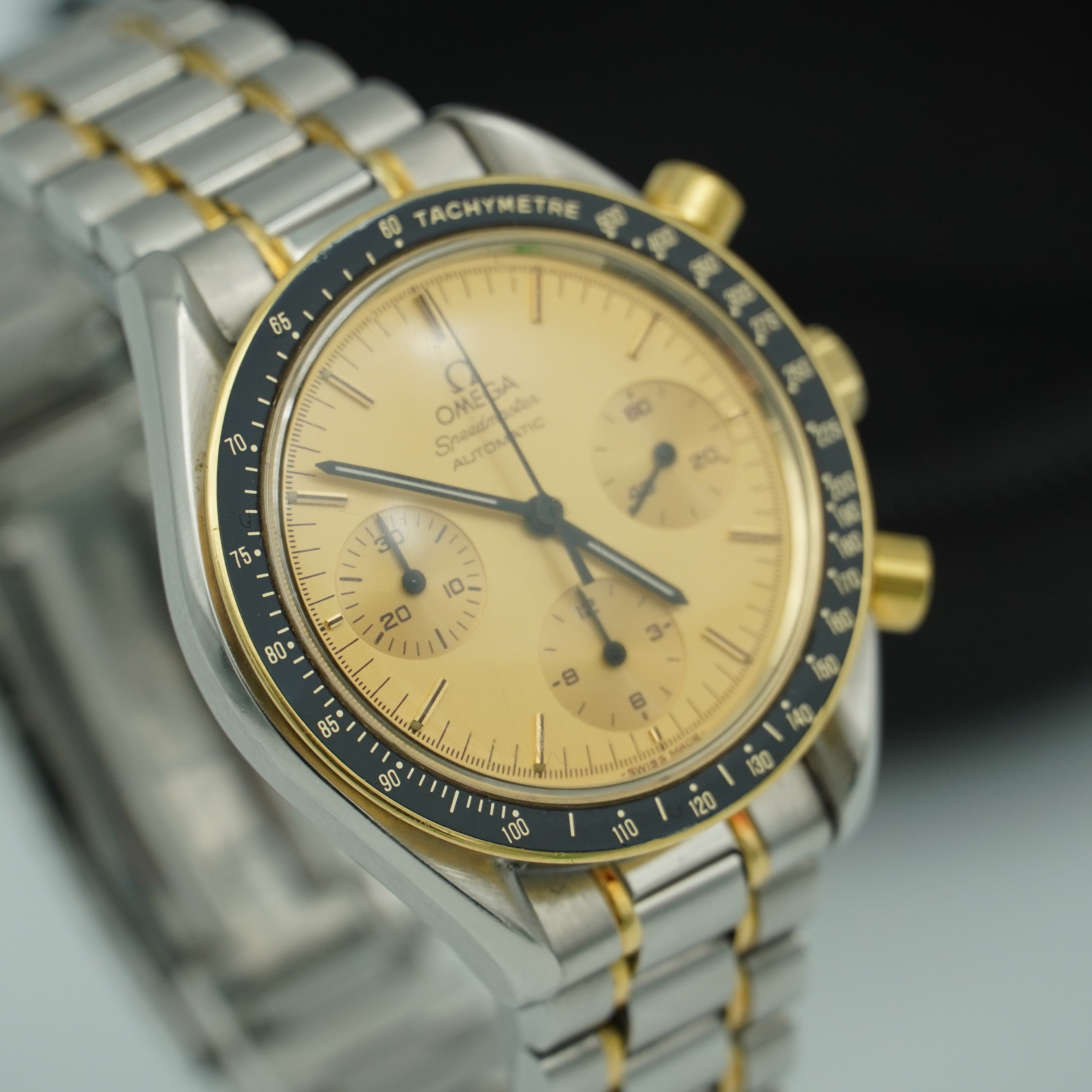 Omega Speedmaster Automatik Stahl/Gold 39mm