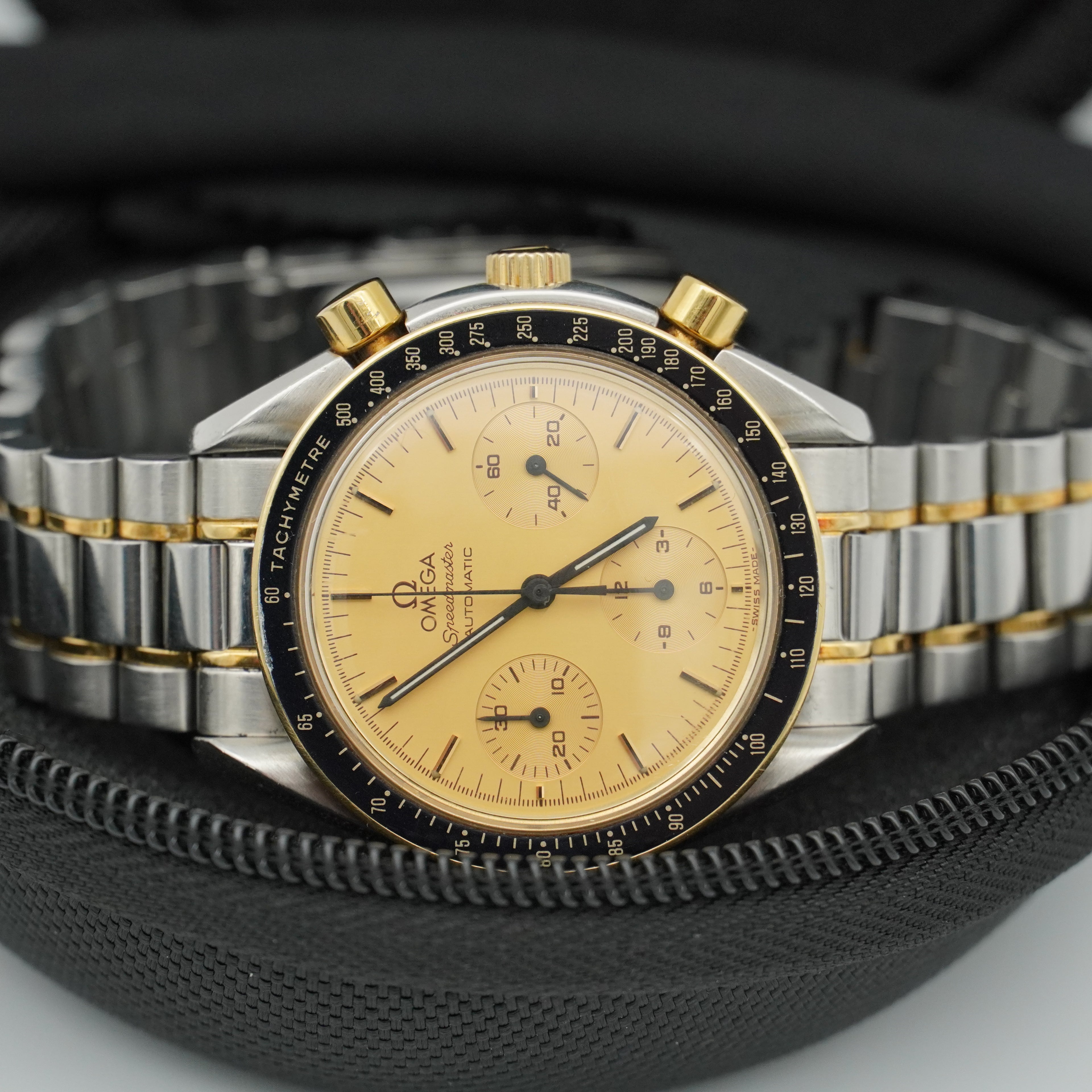 Omega Speedmaster Automatik Stahl/Gold 39mm
