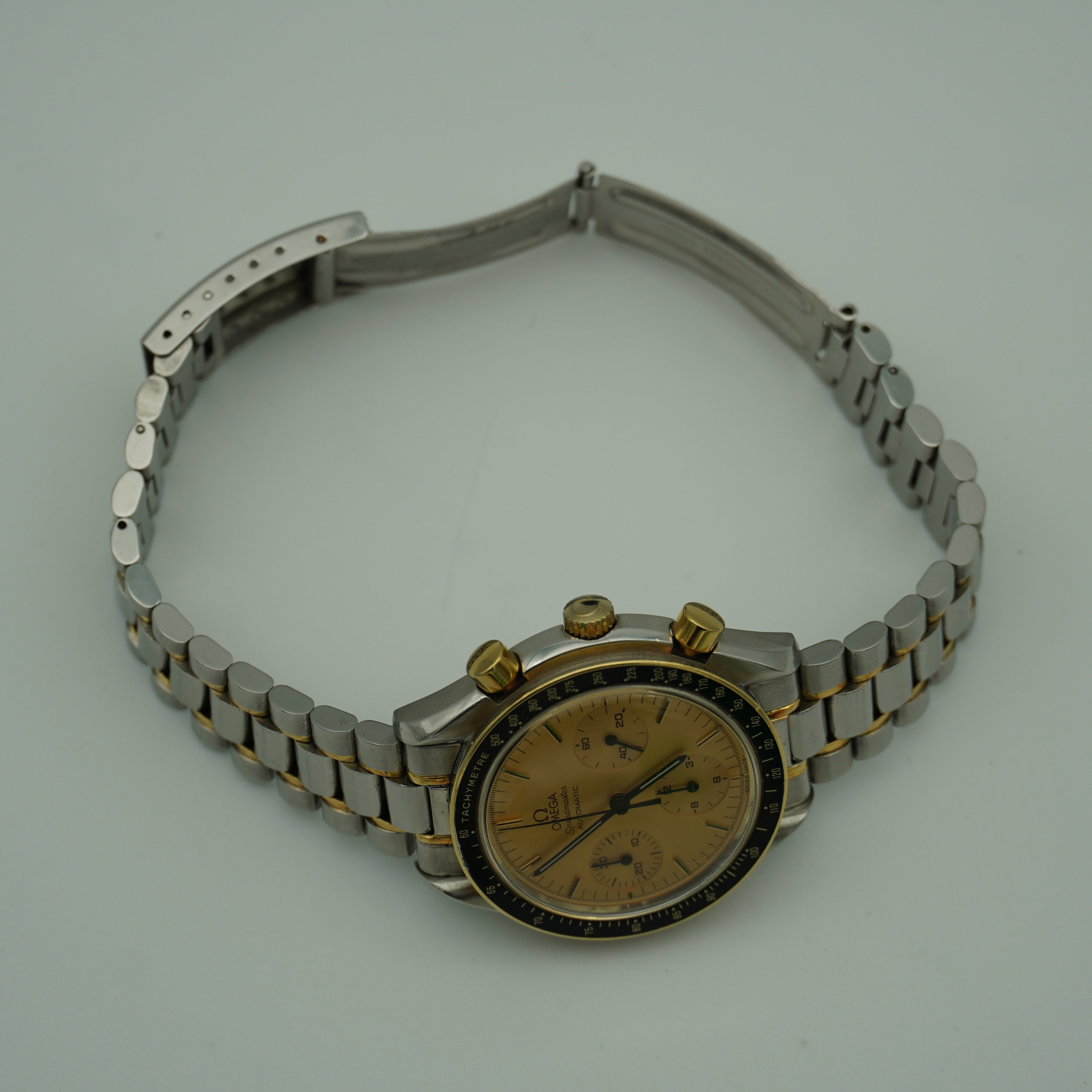 Omega Speedmaster Automatik Stahl/Gold 39mm