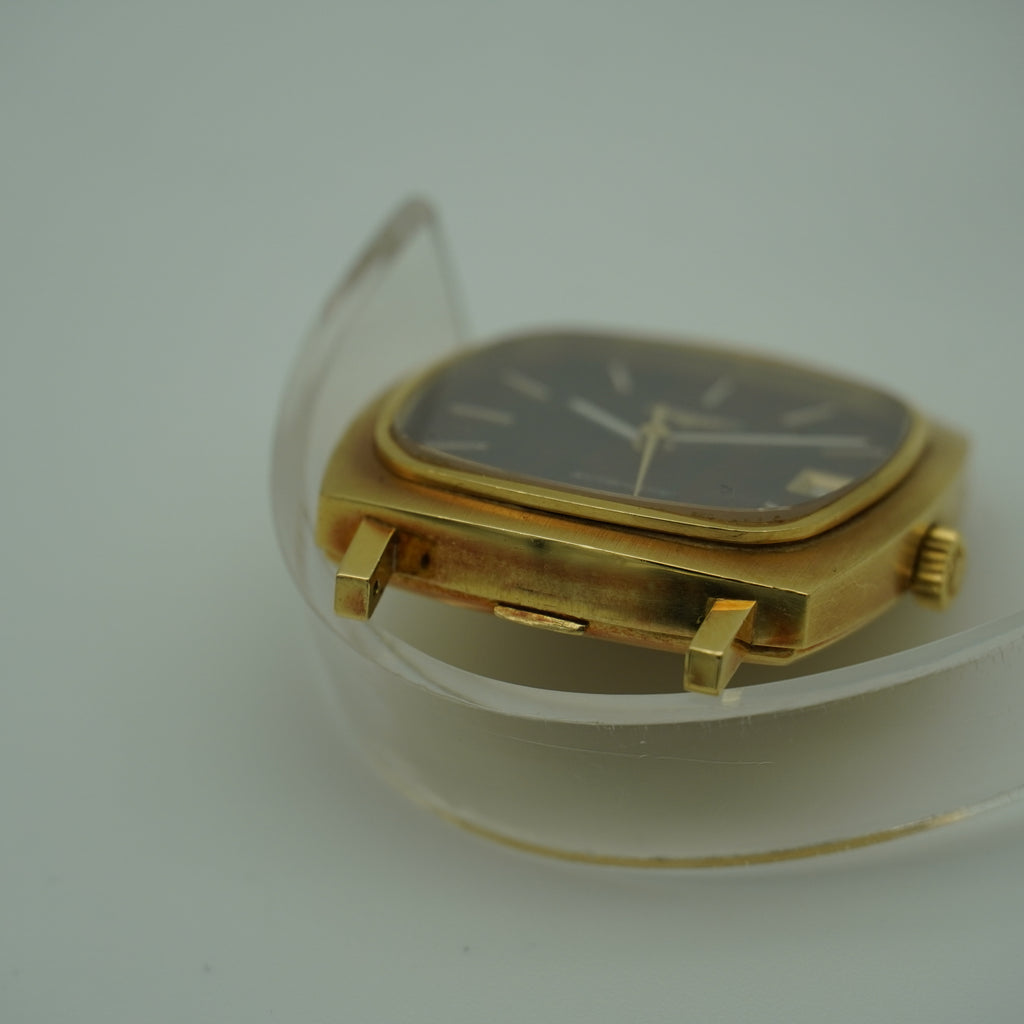 Longines 18K Gelbgold Wood Dial