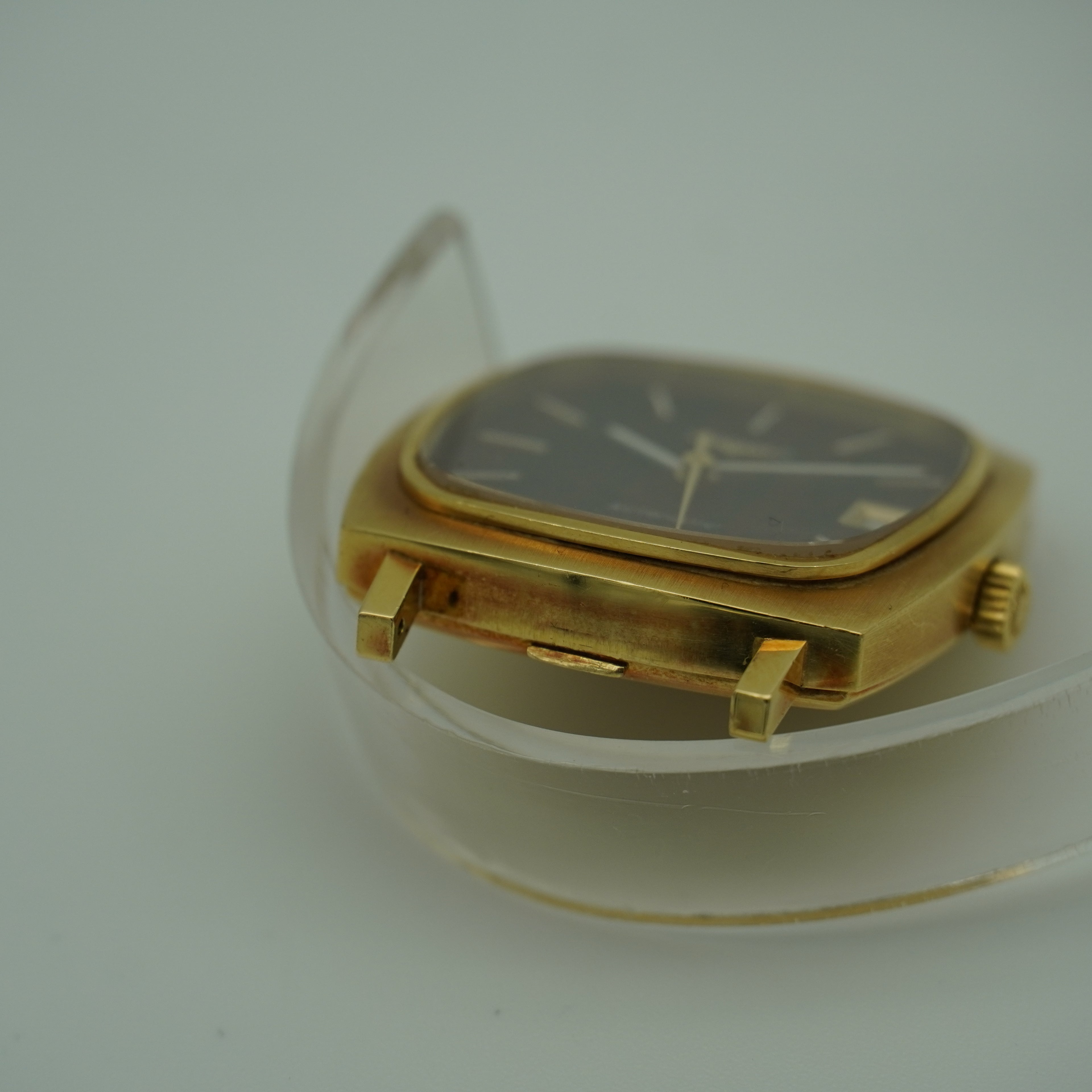 Longines 18K Gelbgold Wood Dial