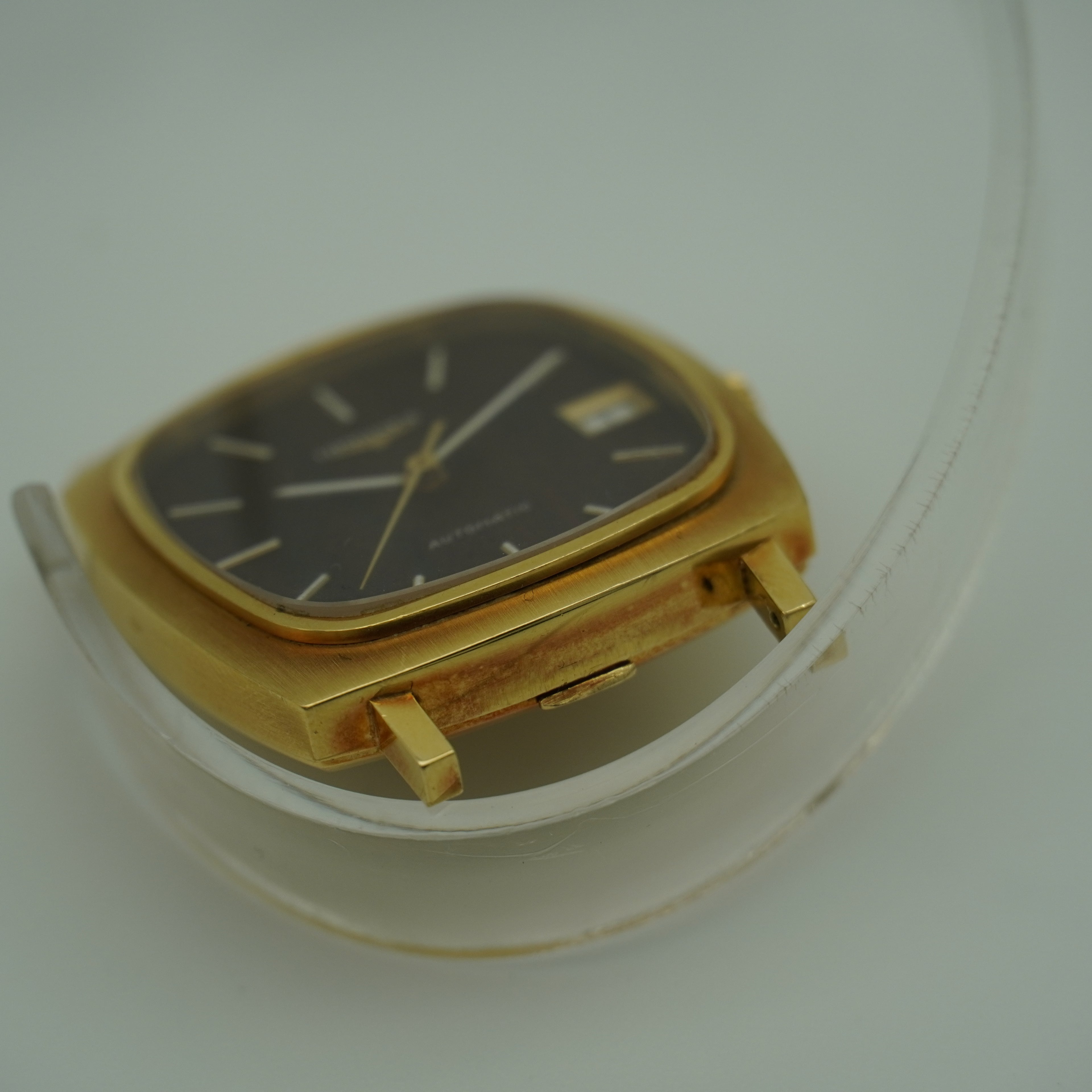 Longines 18K Gelbgold Wood Dial