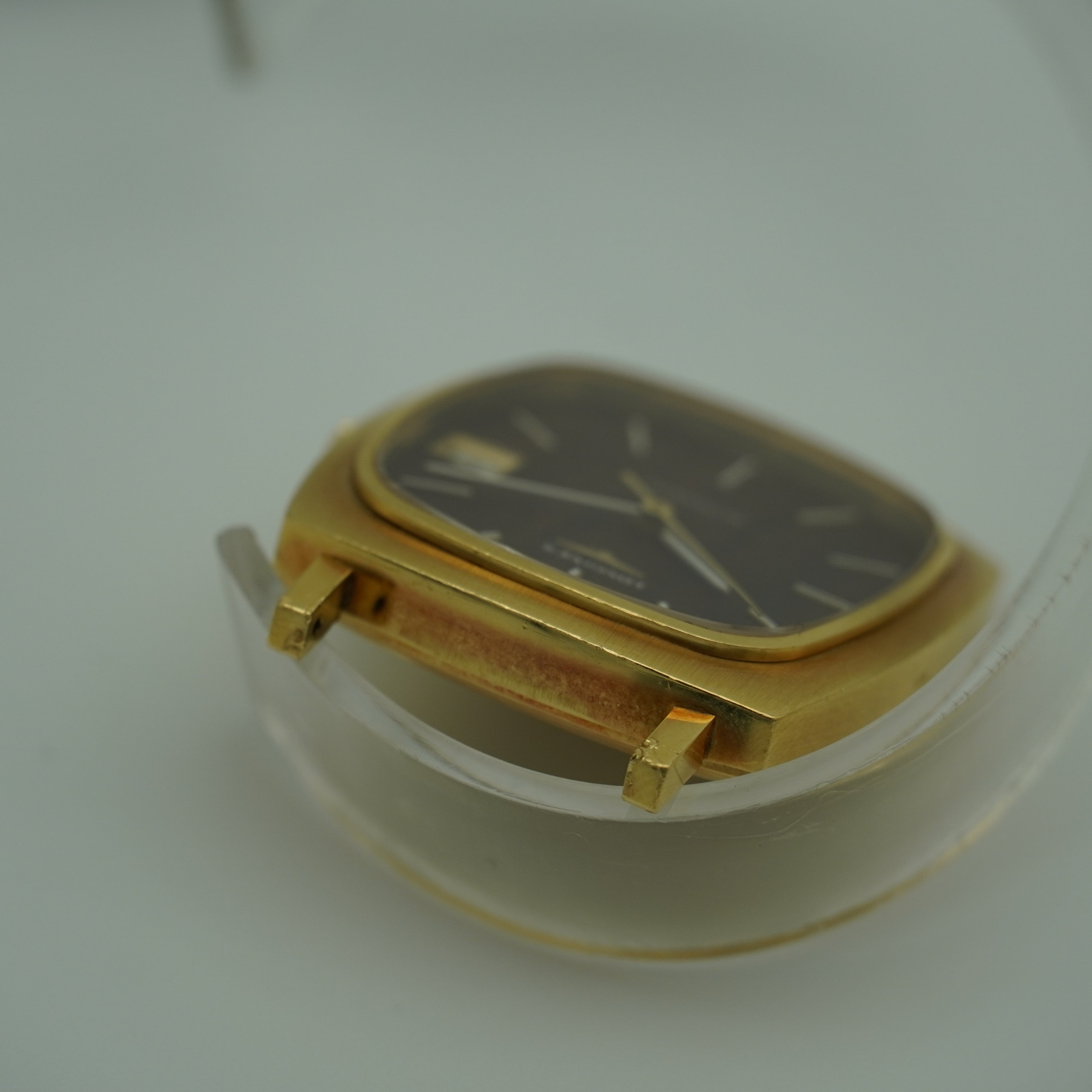 Longines 18K Gelbgold Wood Dial