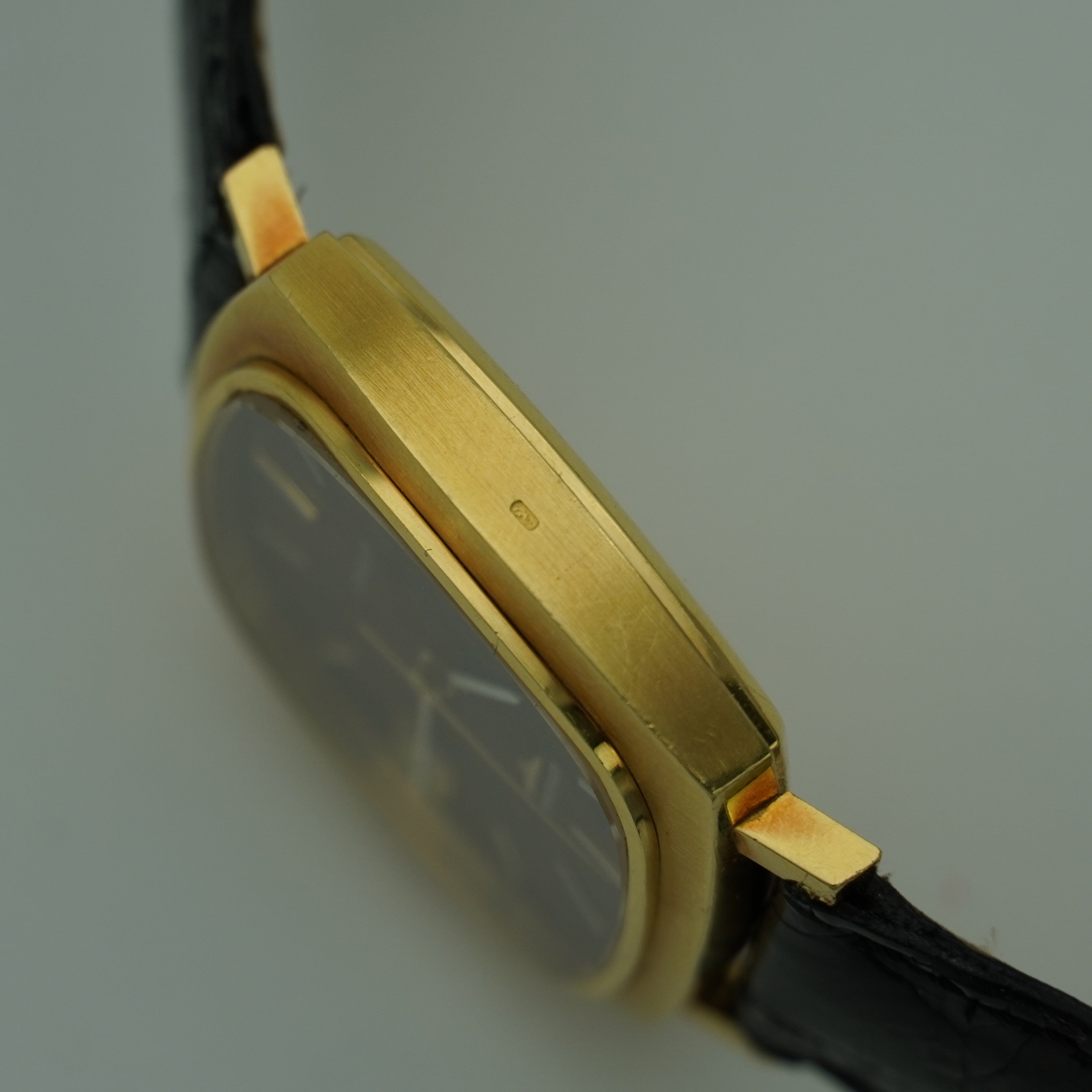 Longines 18K Gelbgold Wood Dial