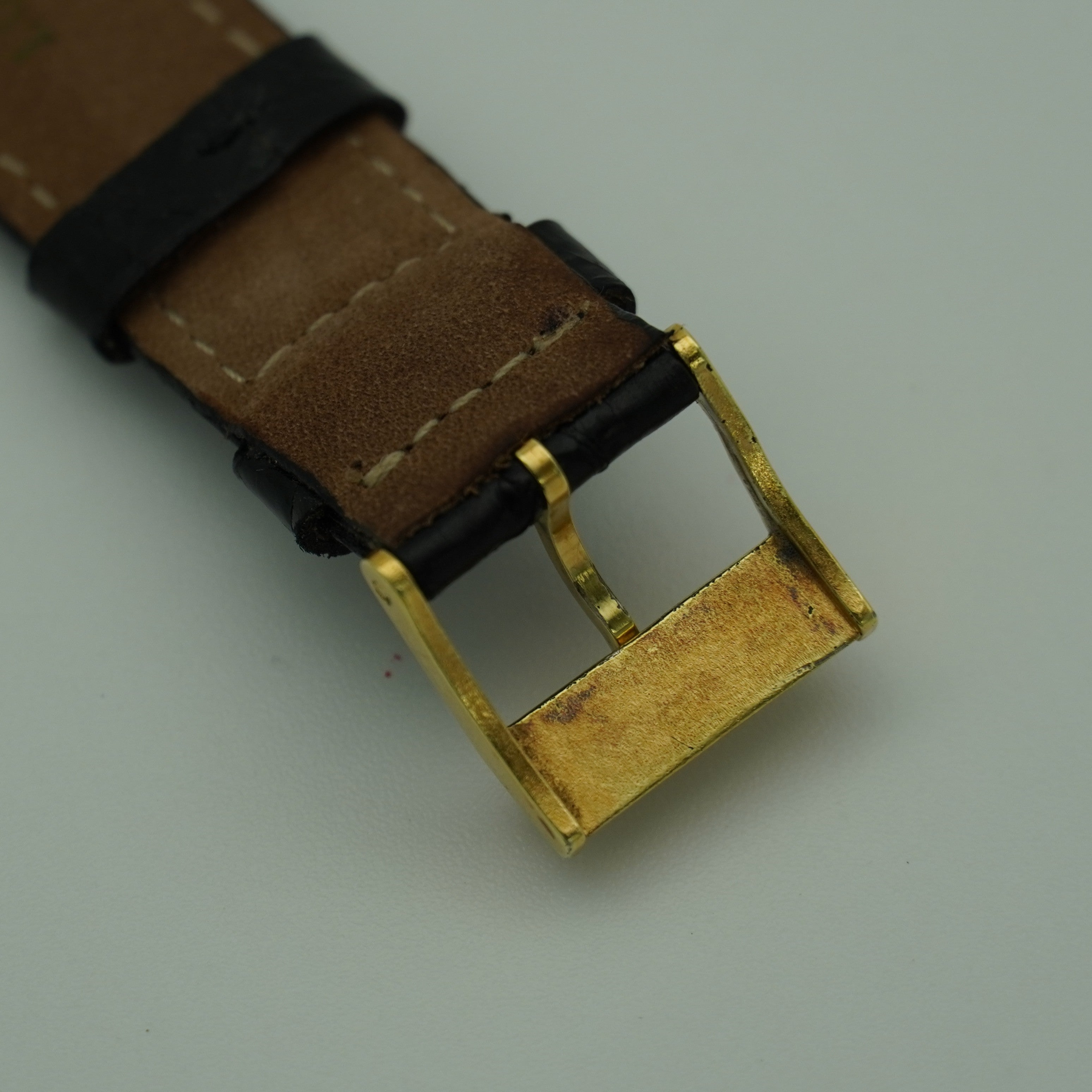 Longines 18K Gelbgold Wood Dial