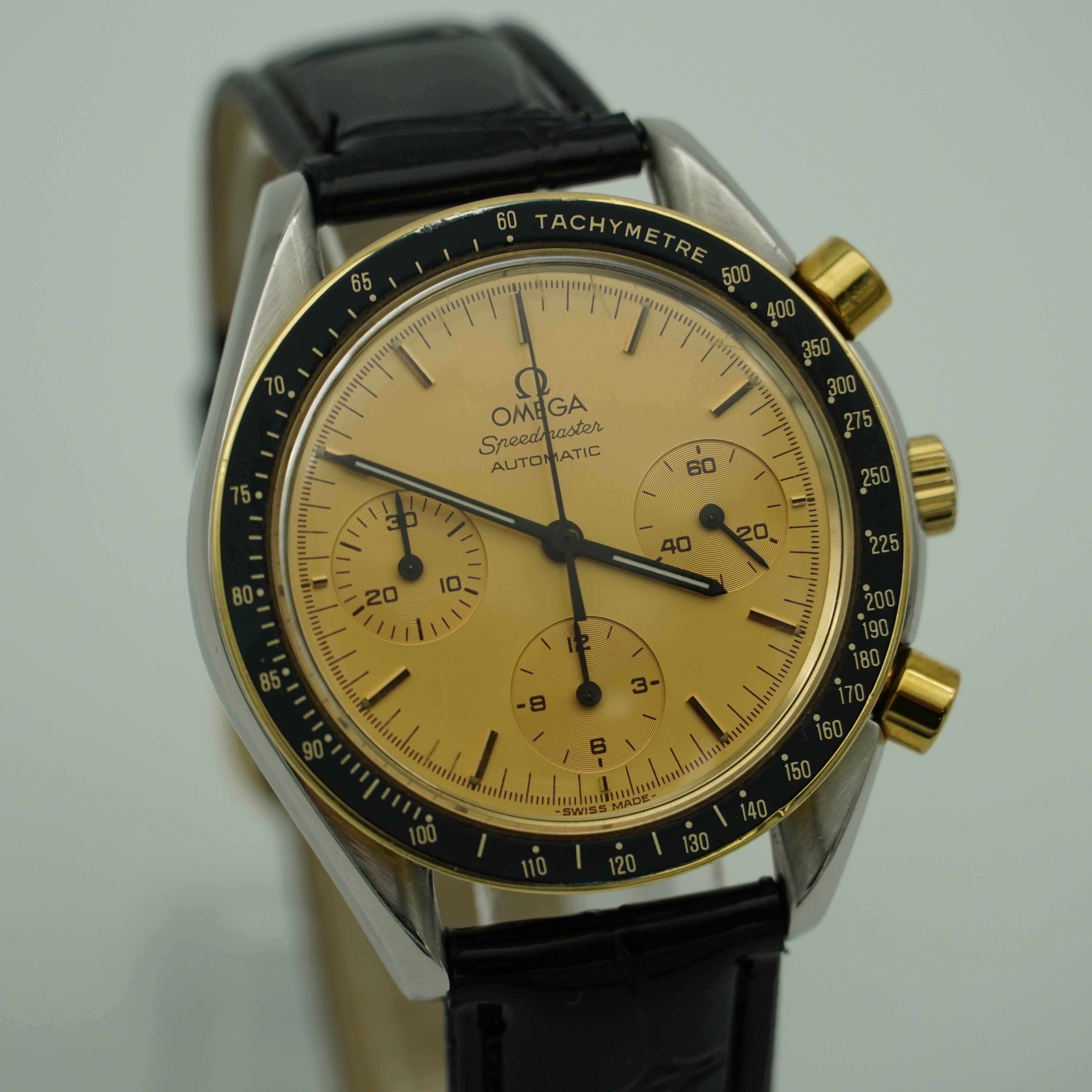 Omega Speedmaster Automatik Stahl/Gold 39mm
