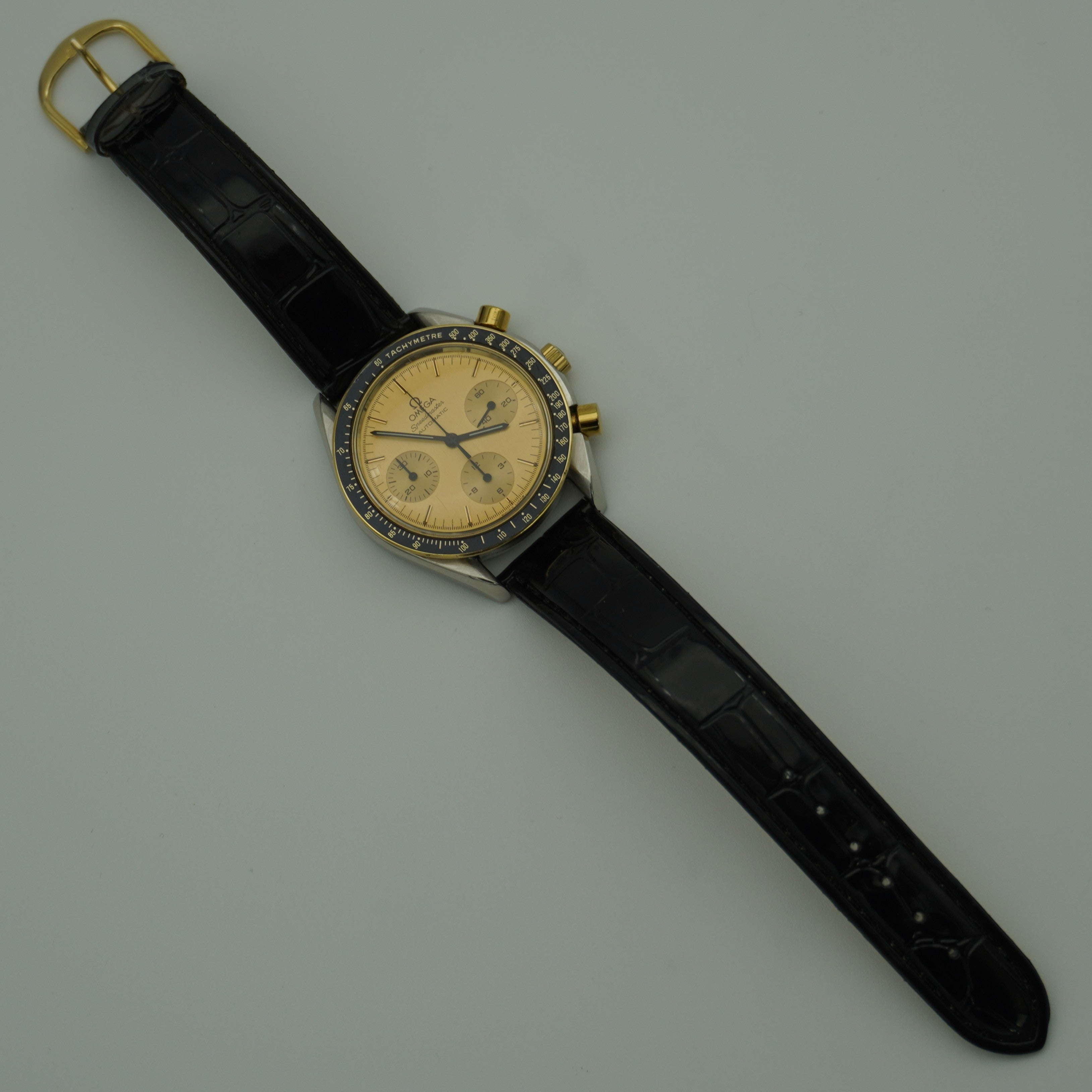 Omega Speedmaster Automatik Stahl/Gold 39mm