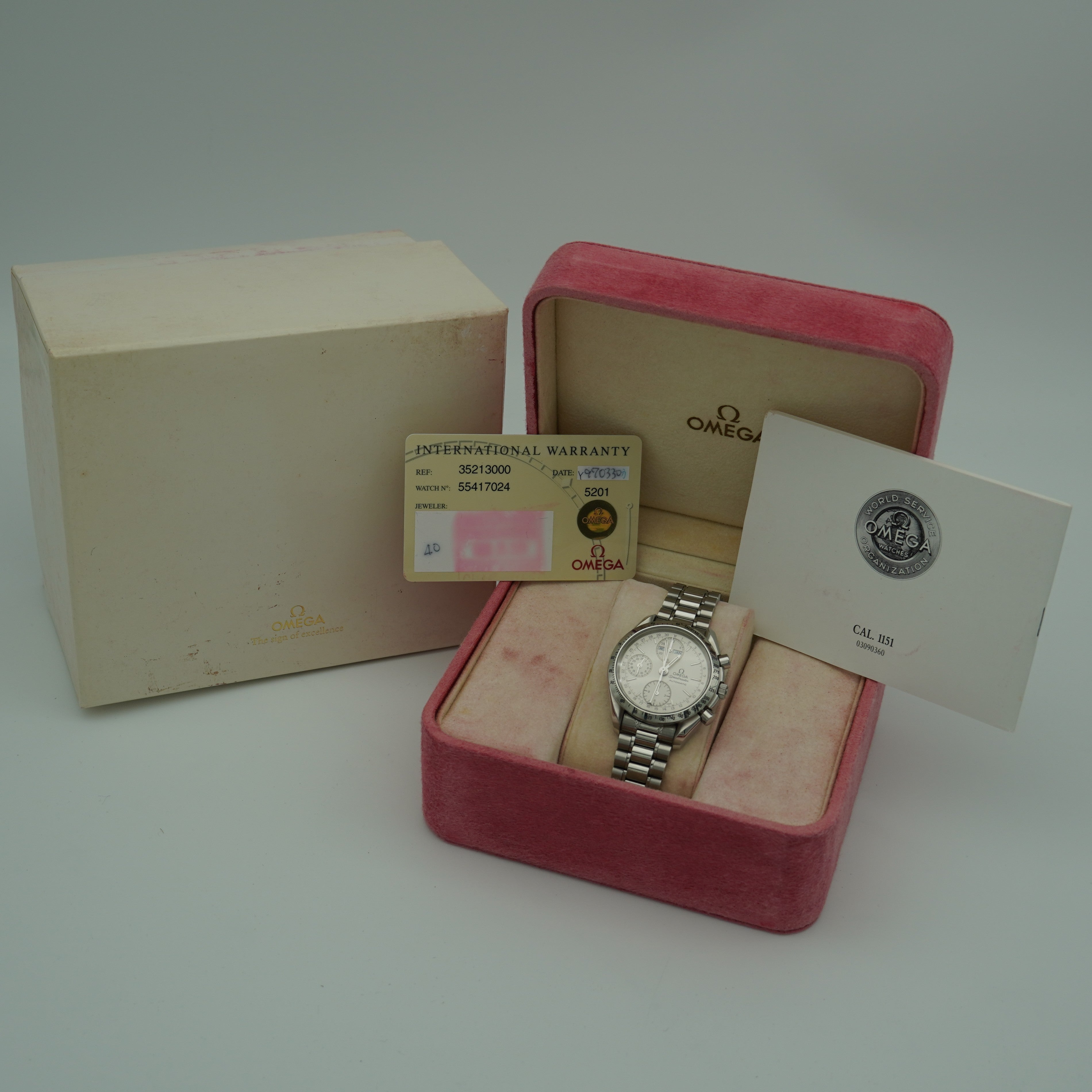 Omega Speedmaster Triple Date Automatik