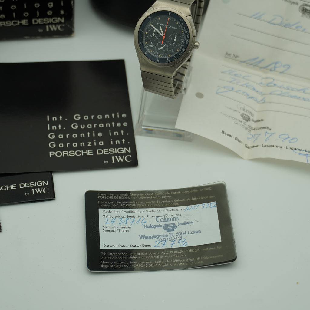 IWC Porsche Design Titan Chronograph
