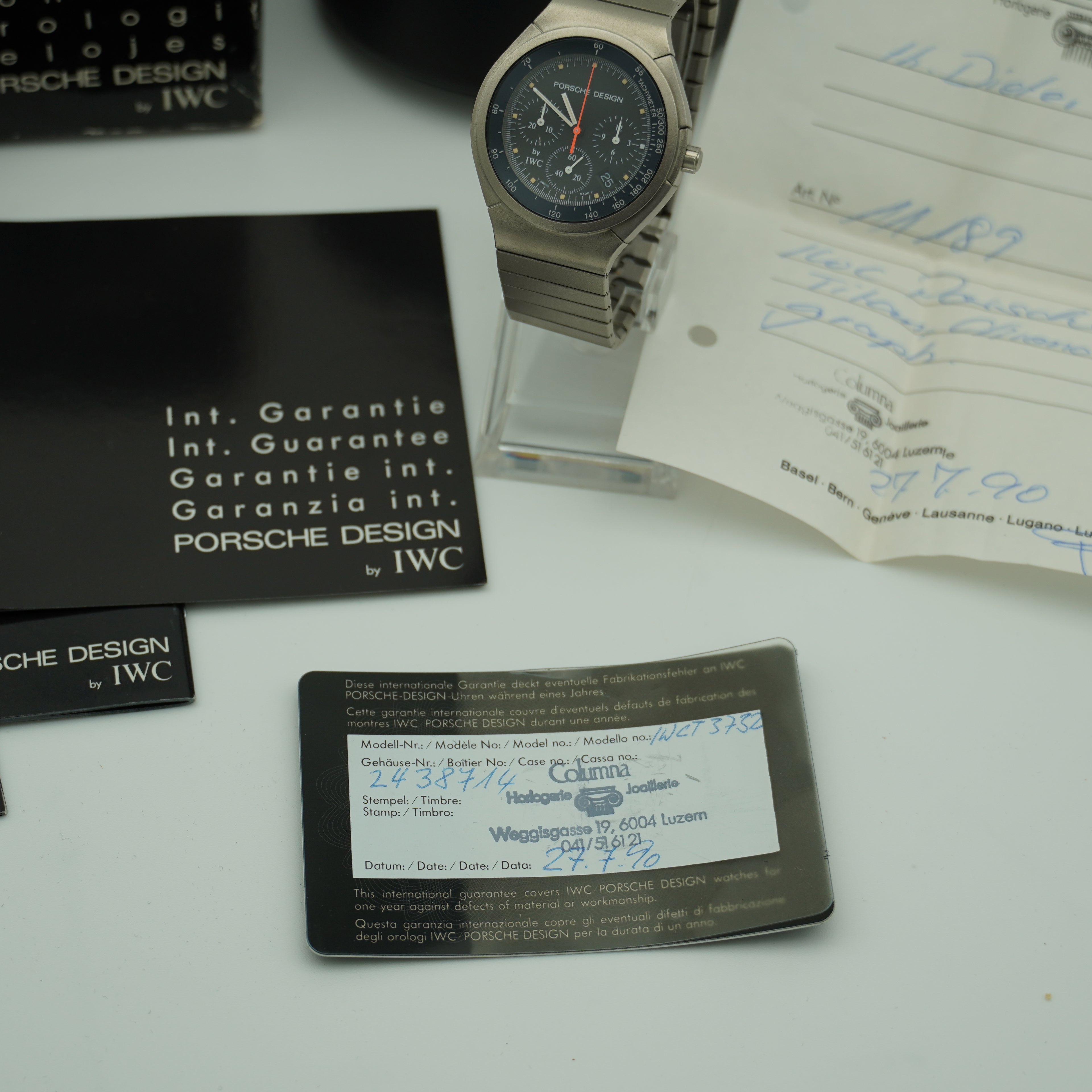 IWC Porsche Design Titan Chronograph