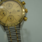Omega Speedmaster Automatik Datum Stahl/Gold