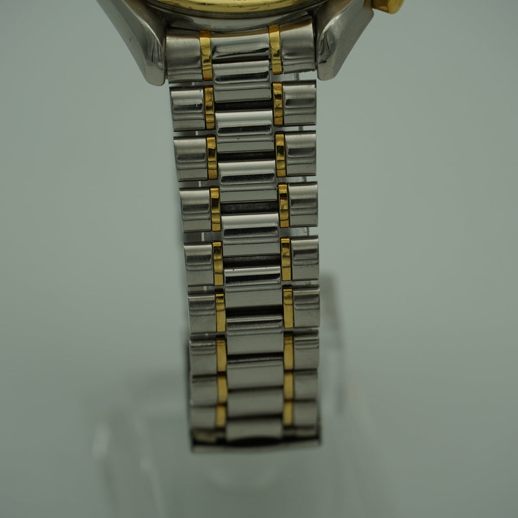 Omega Speedmaster Automatik Datum Stahl/Gold