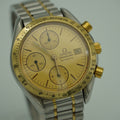 Omega Speedmaster Automatik Datum Stahl/Gold