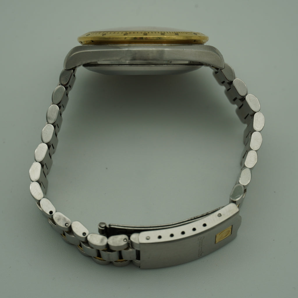 Omega Speedmaster Automatik Datum Stahl/Gold