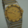 Omega Constellation "Manhattan" 18K Stahl/Gold