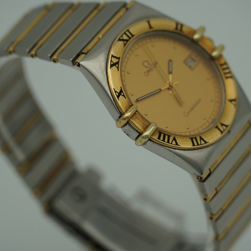 Omega Constellation "Manhattan" 18K Stahl/Gold