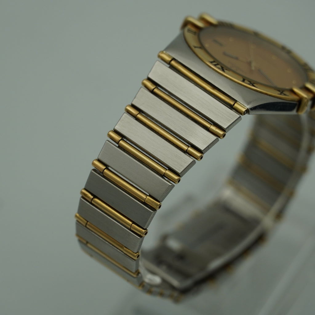 Omega Constellation "Manhattan" 18K Stahl/Gold
